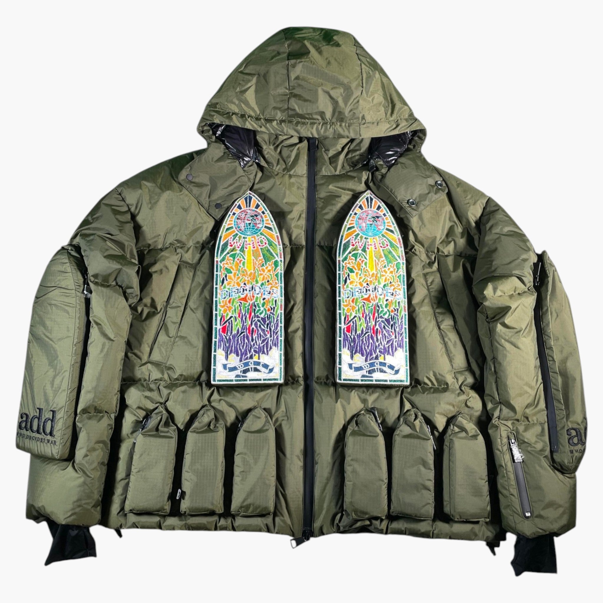 WDW Down Green Jacket