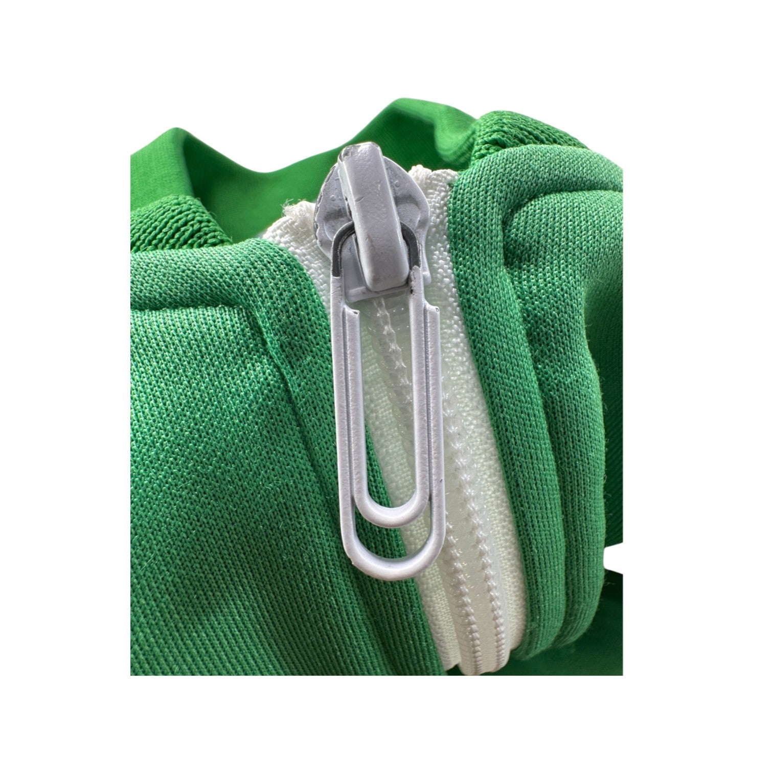 Off-White Green & White Track Jacket