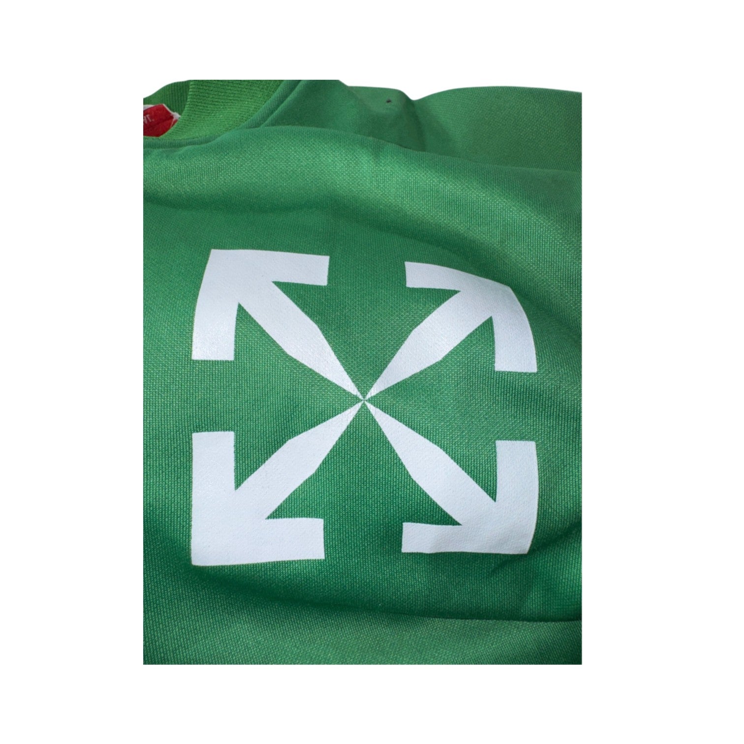 Off-White Green & White Track Jacket