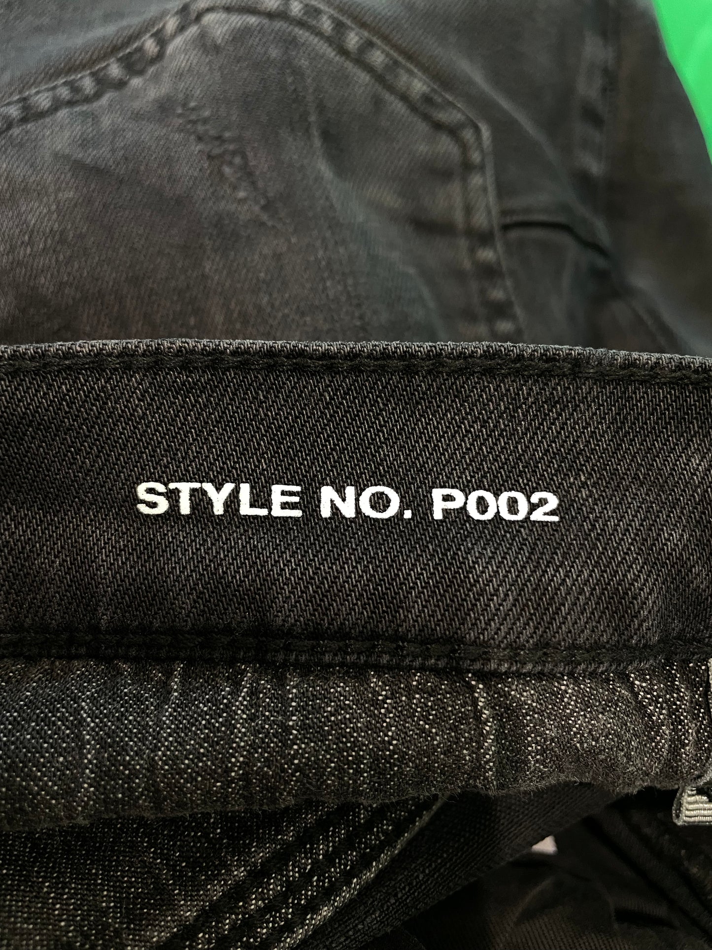 Purple Brand Ripped Black Jeans