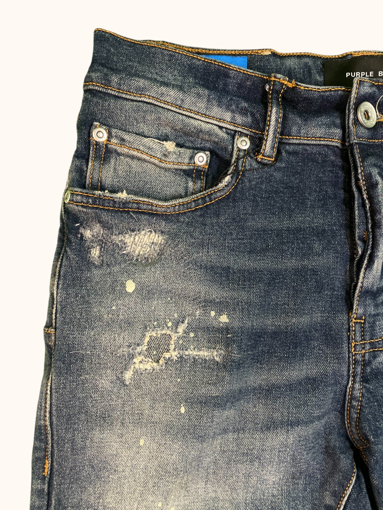 Purple Brand Light Wash Blue Jeans