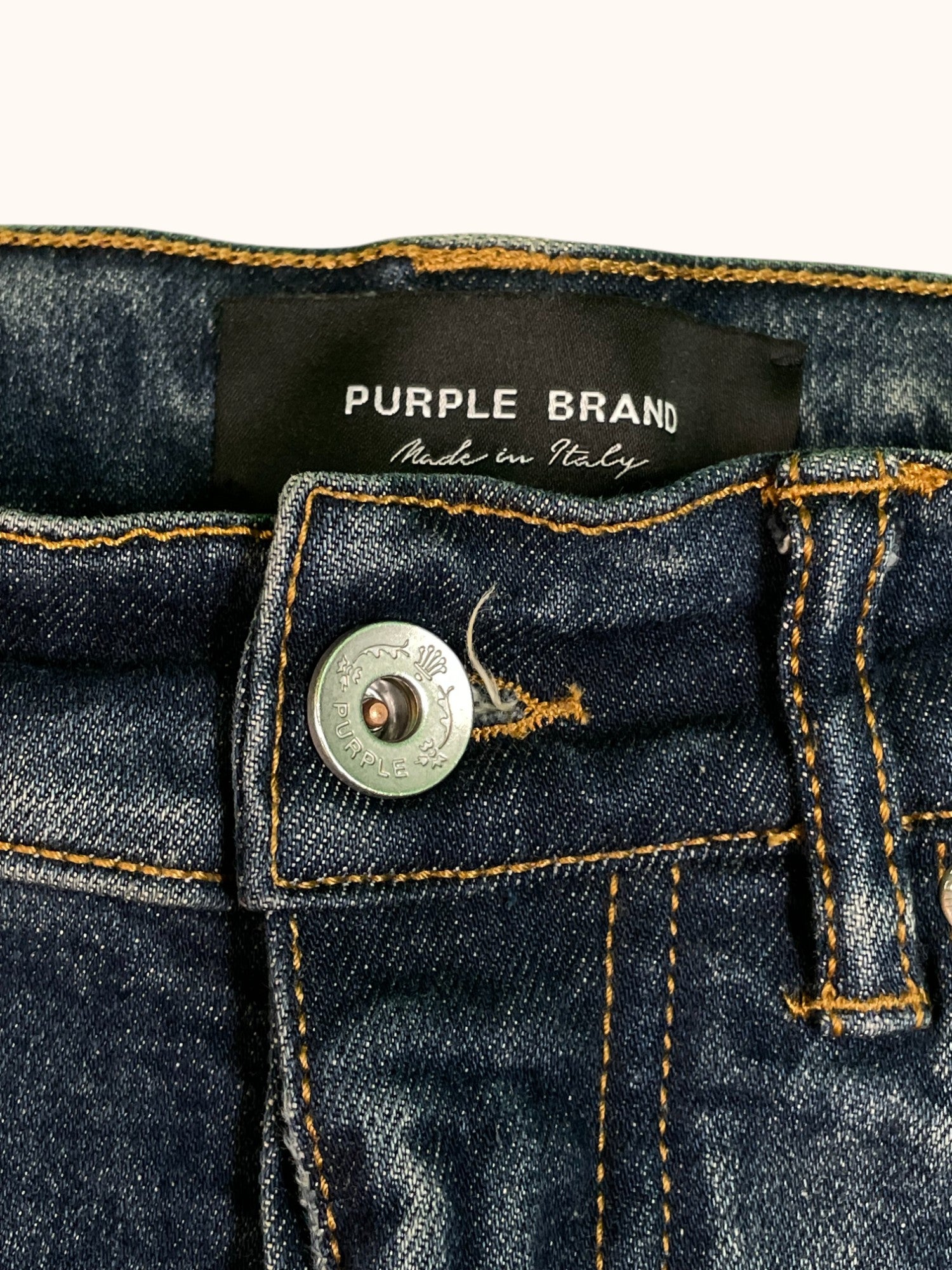 Purple Brand Light Wash Blue Jeans