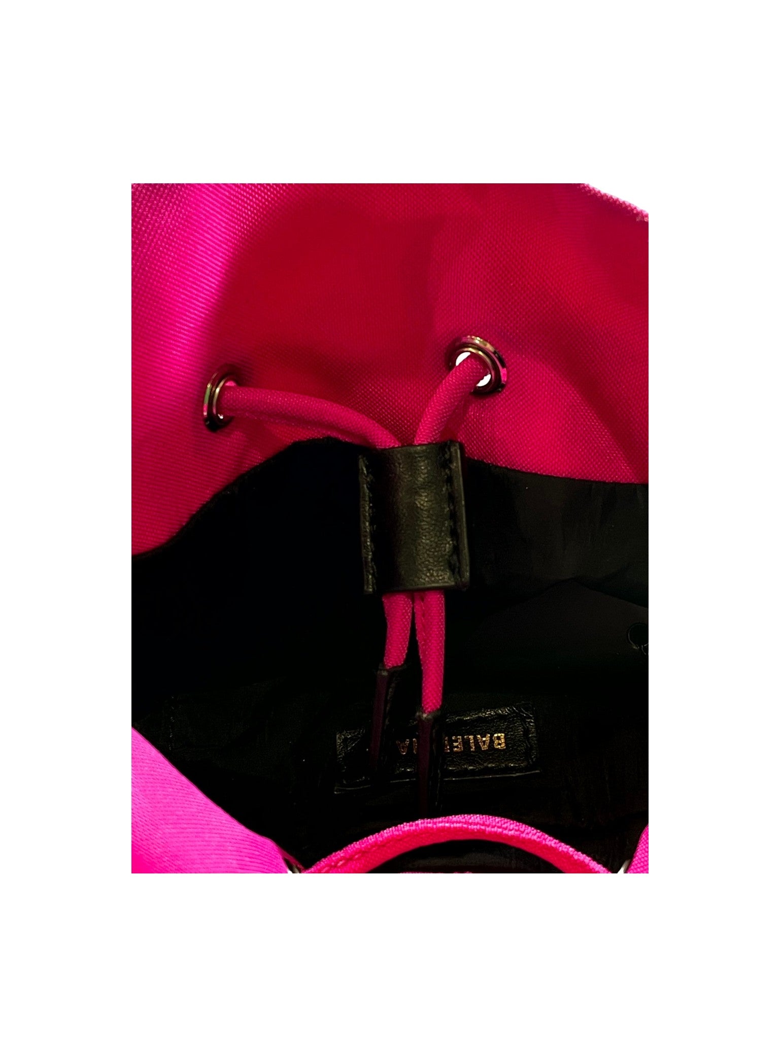 Balenciaga Hot Pink Bucket Bag