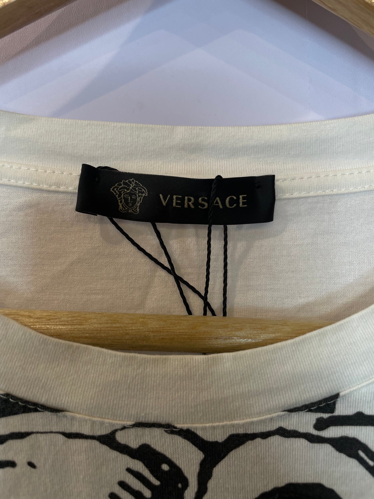 Versace Medusa Tee White Used XL