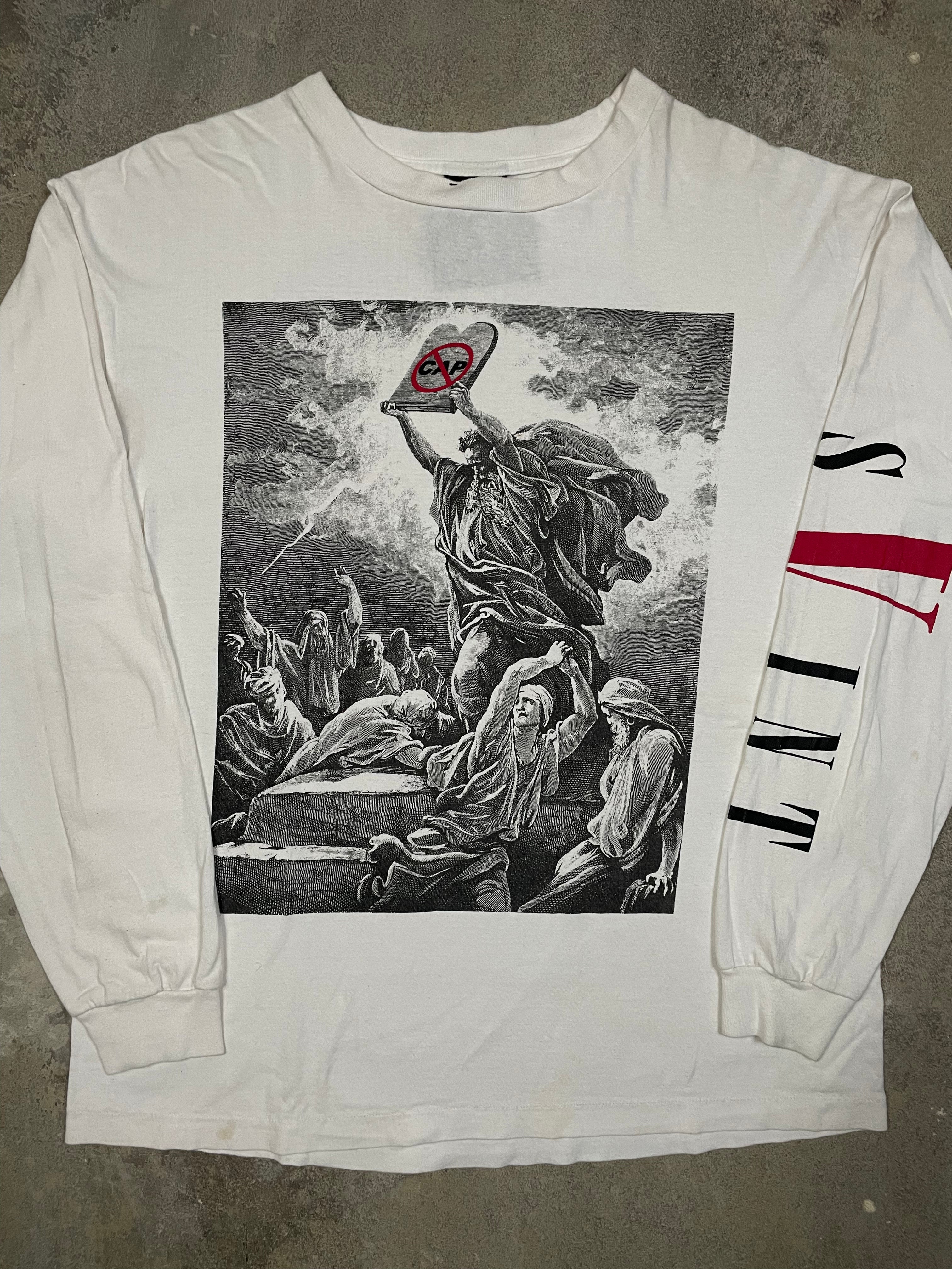 Saint MXXXXXXX VLONE No Cap LS Tee White