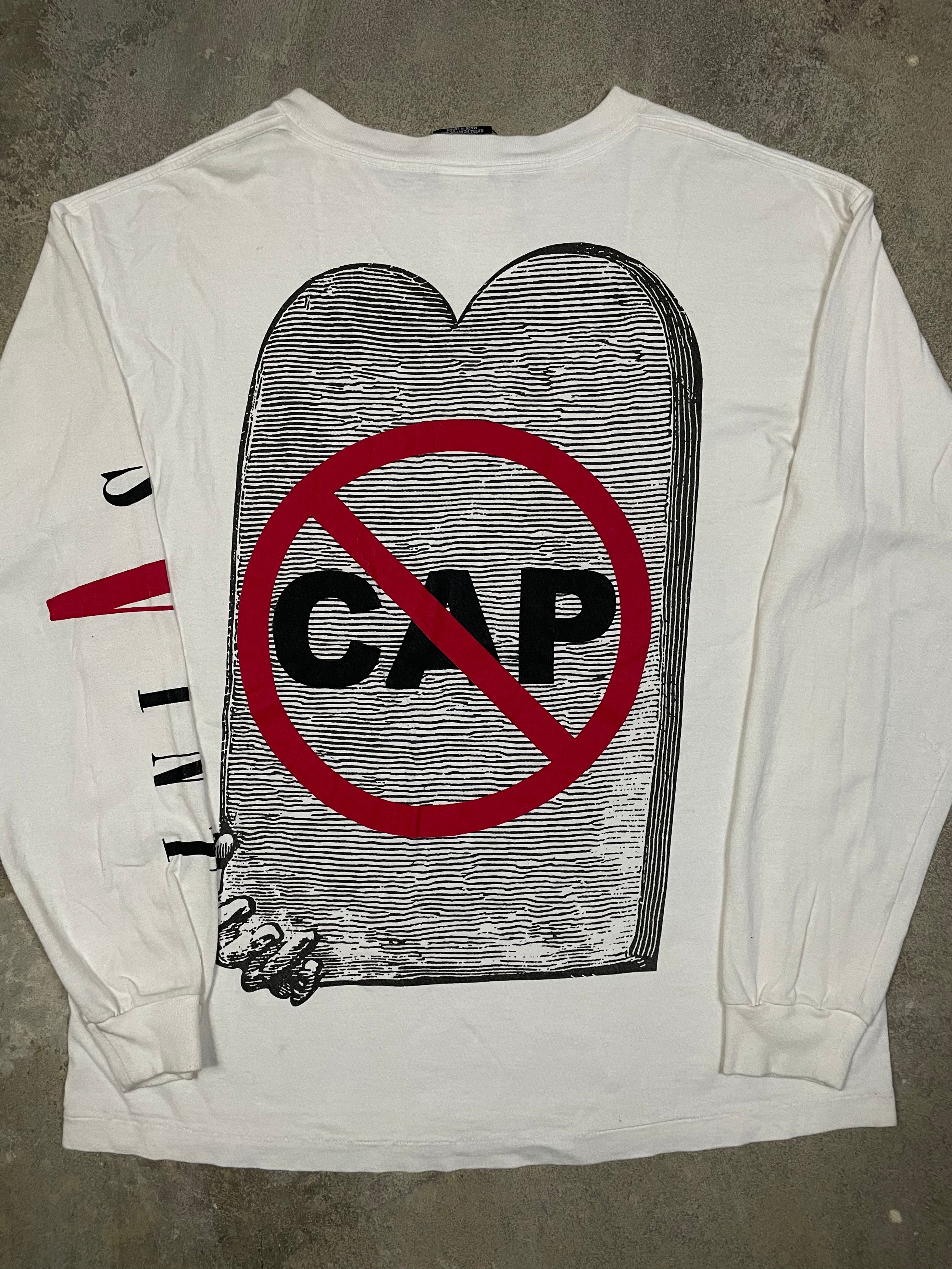 Saint MXXXXXXX VLONE No Cap LS Tee White