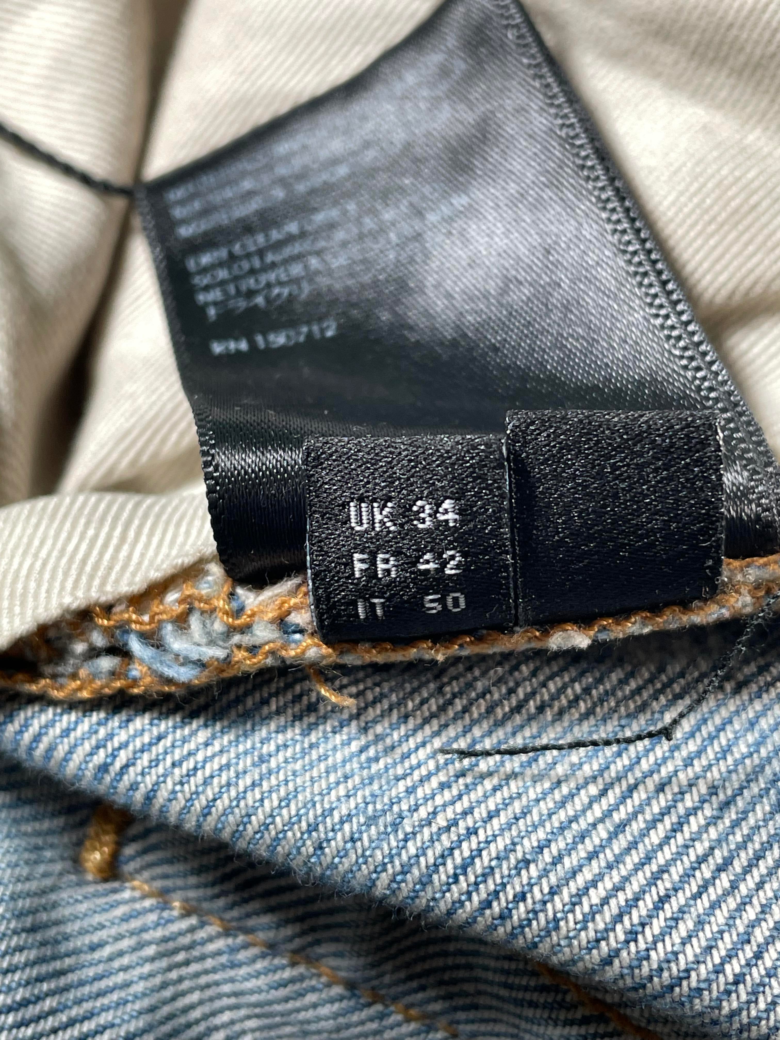 Amiri Mx2 Plaid Light Wash & Blue Jeans