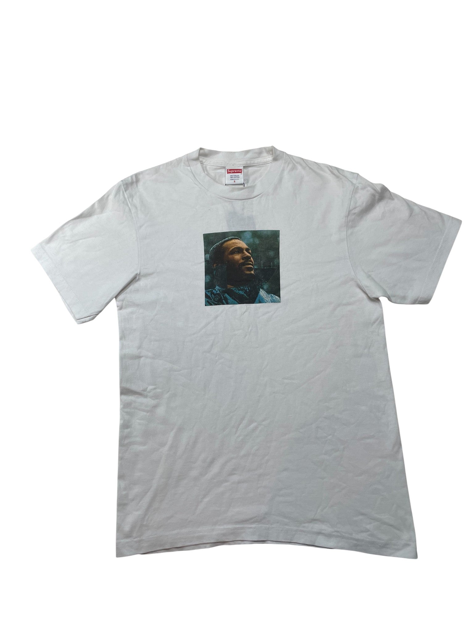 Supreme 'Marvin Gaye' White Tee