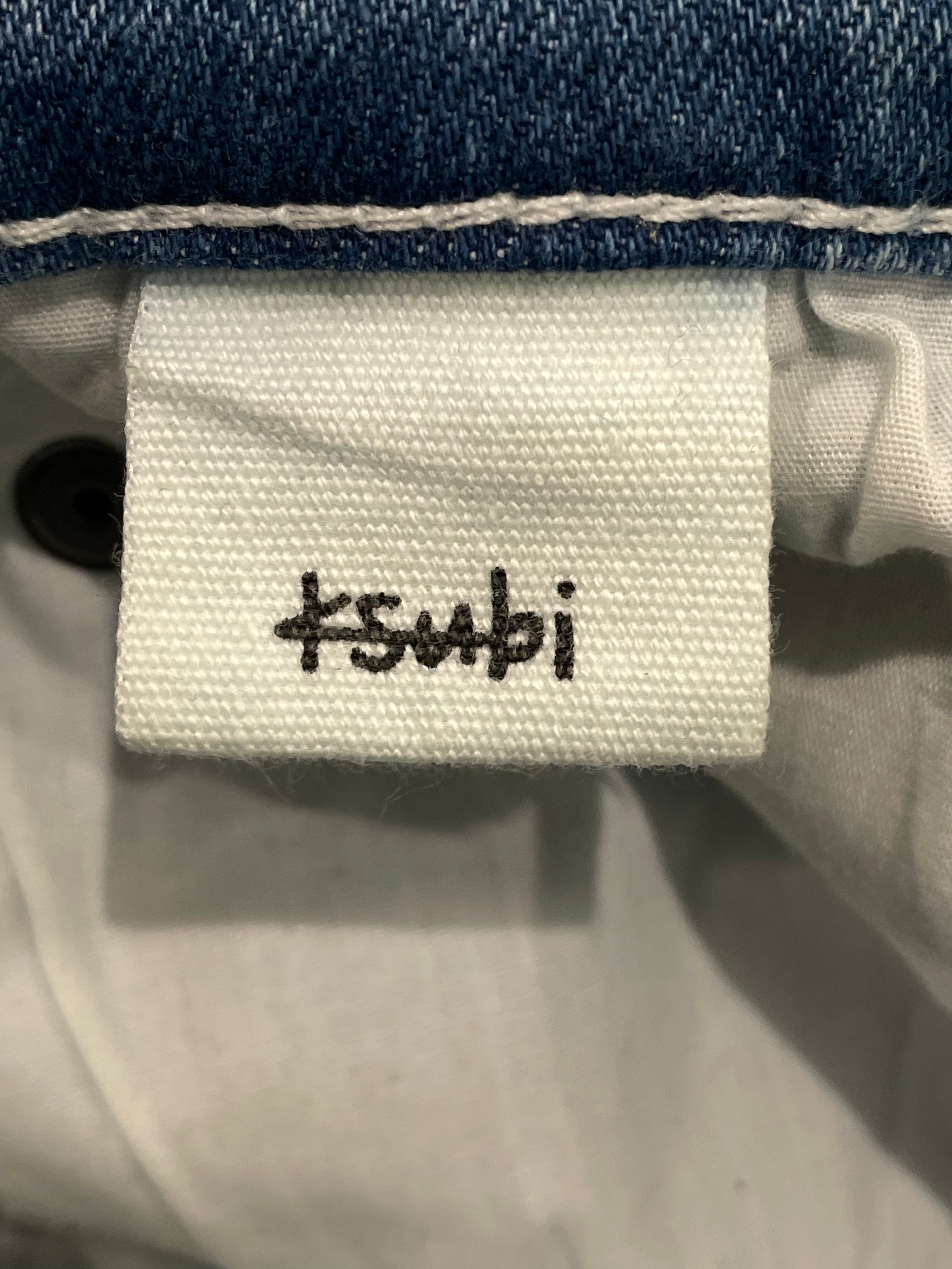 Ksubi Light Wash Blue Drawing Jeans