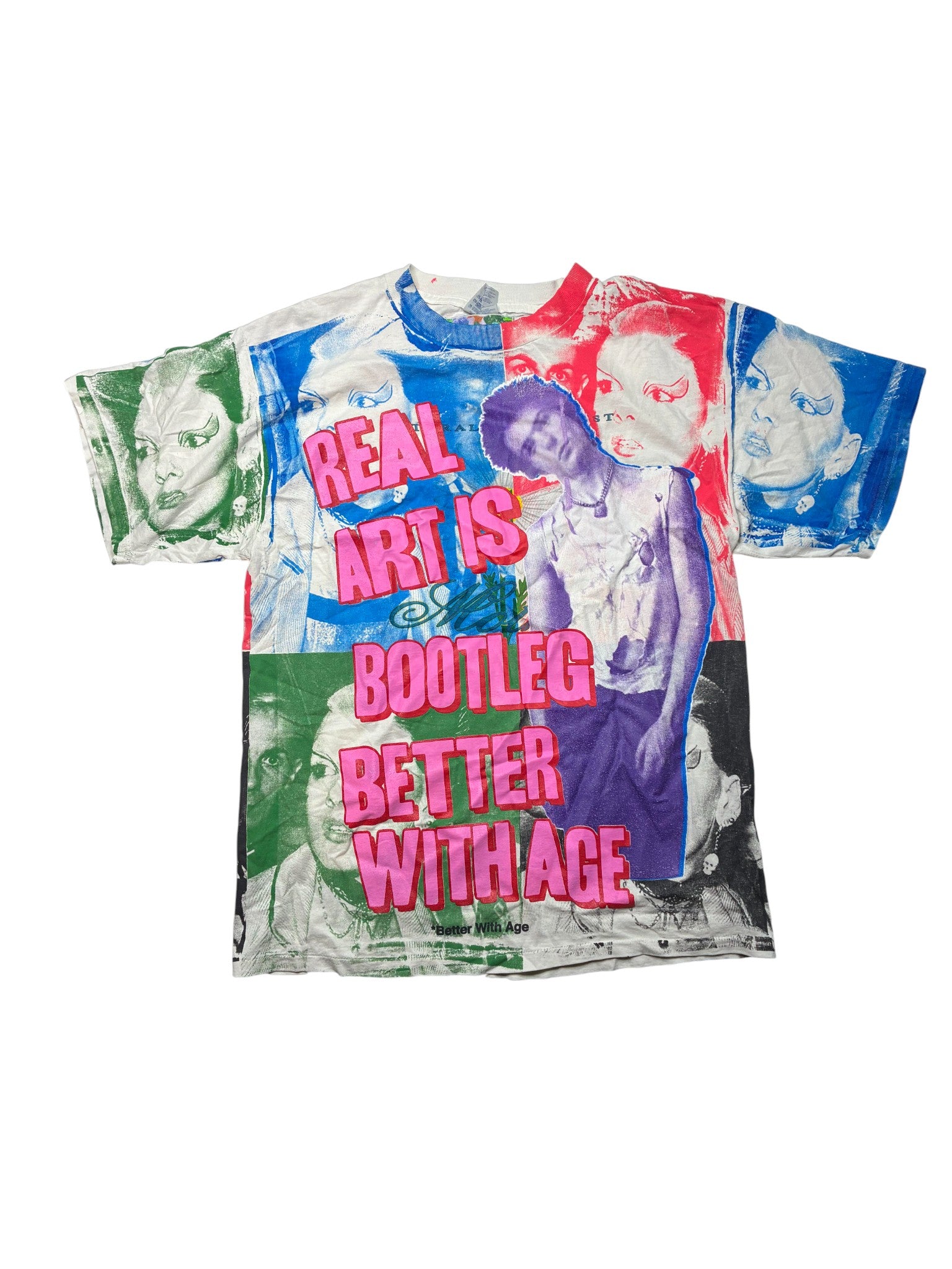Better With Age 'Real Art Is Bootleg' Multi Color Tee