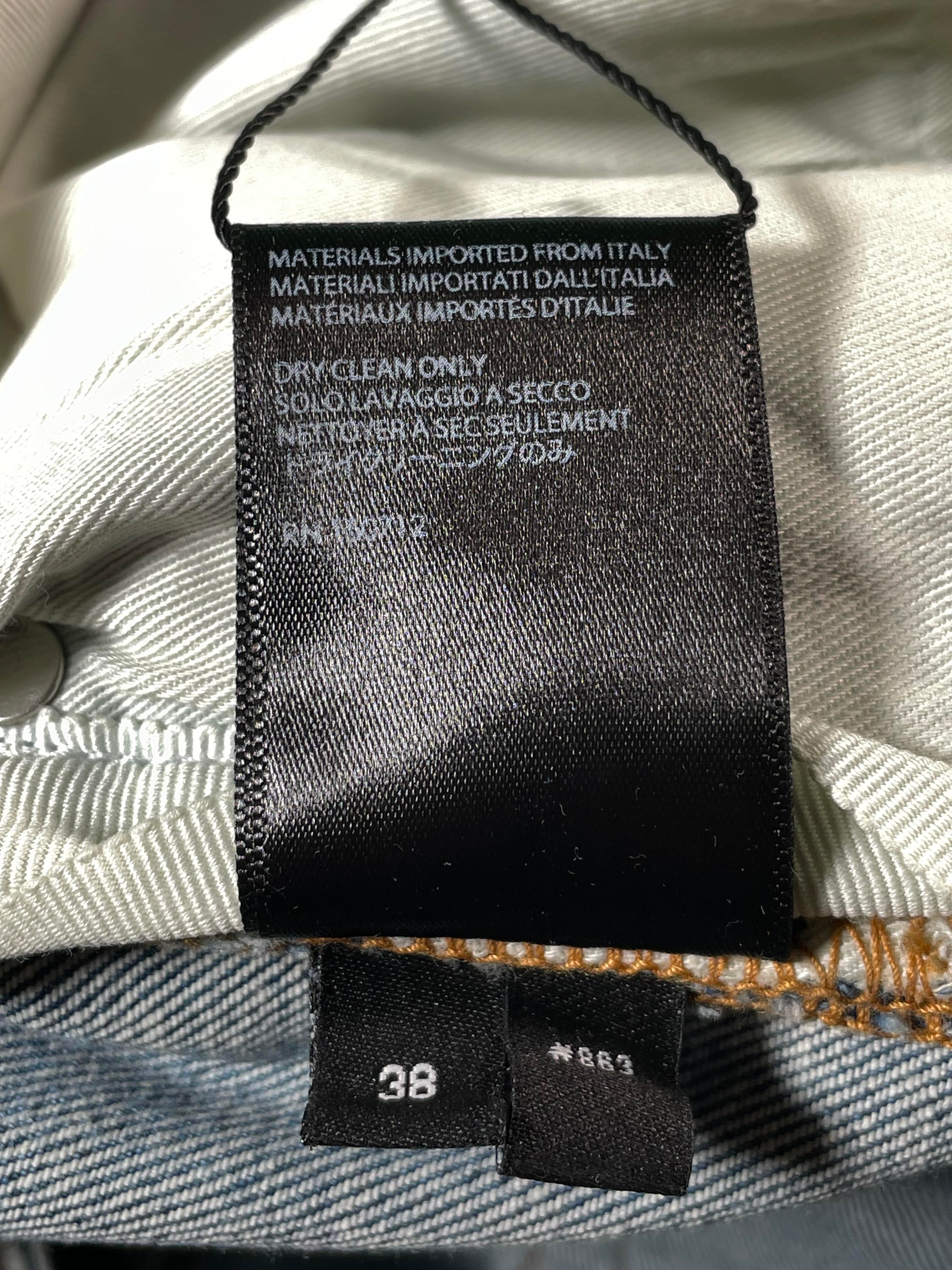 Amiri Mx2 "Honey Comb" Light Wash Jeans