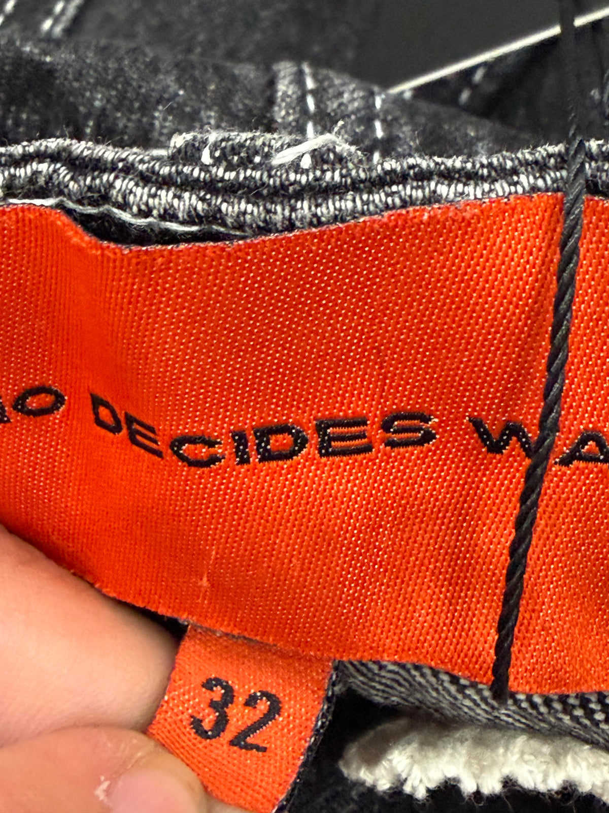 Who Decides War Four Seasons Denim Black Jeans