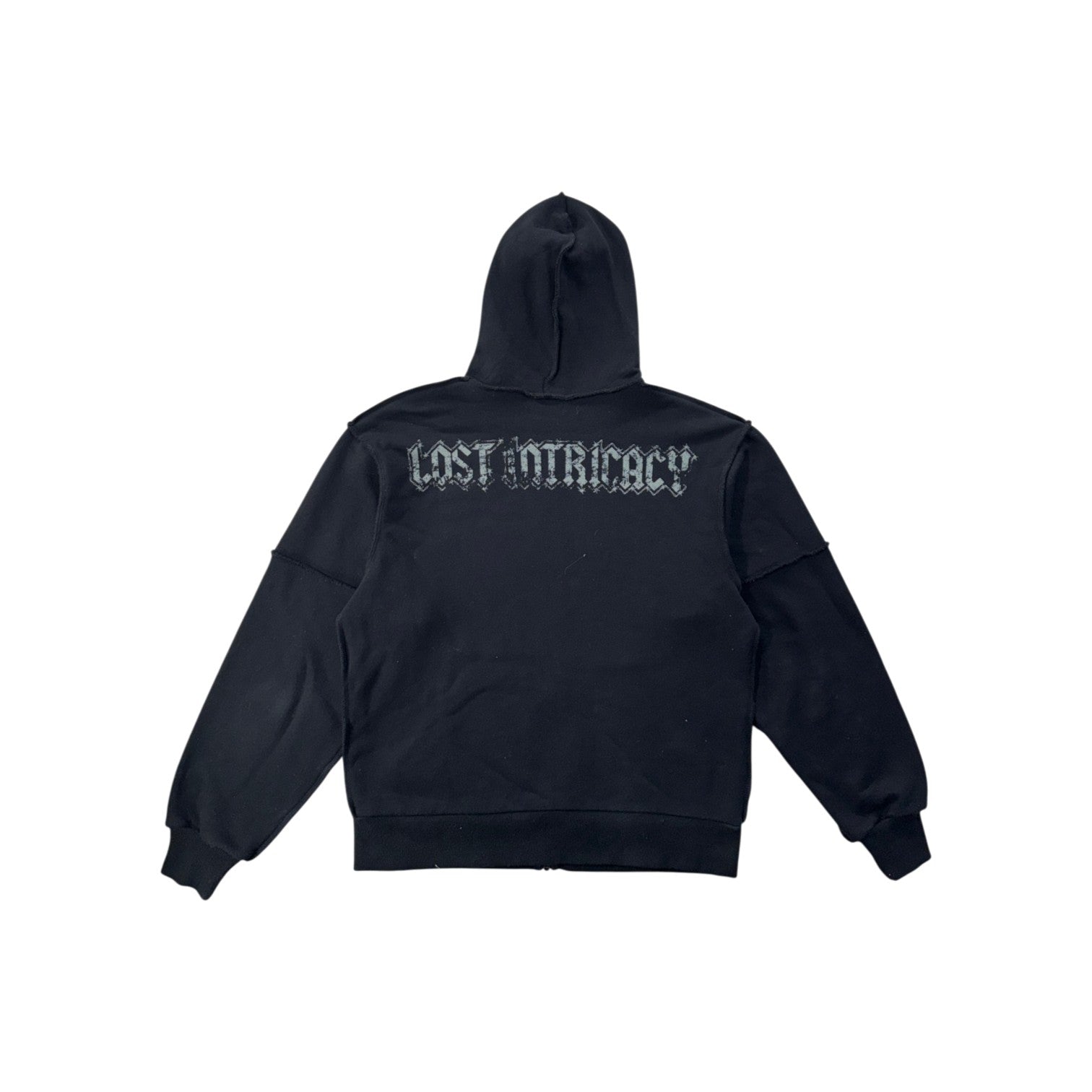 Lost Intricacy Black Staff Zip Up Hoodie