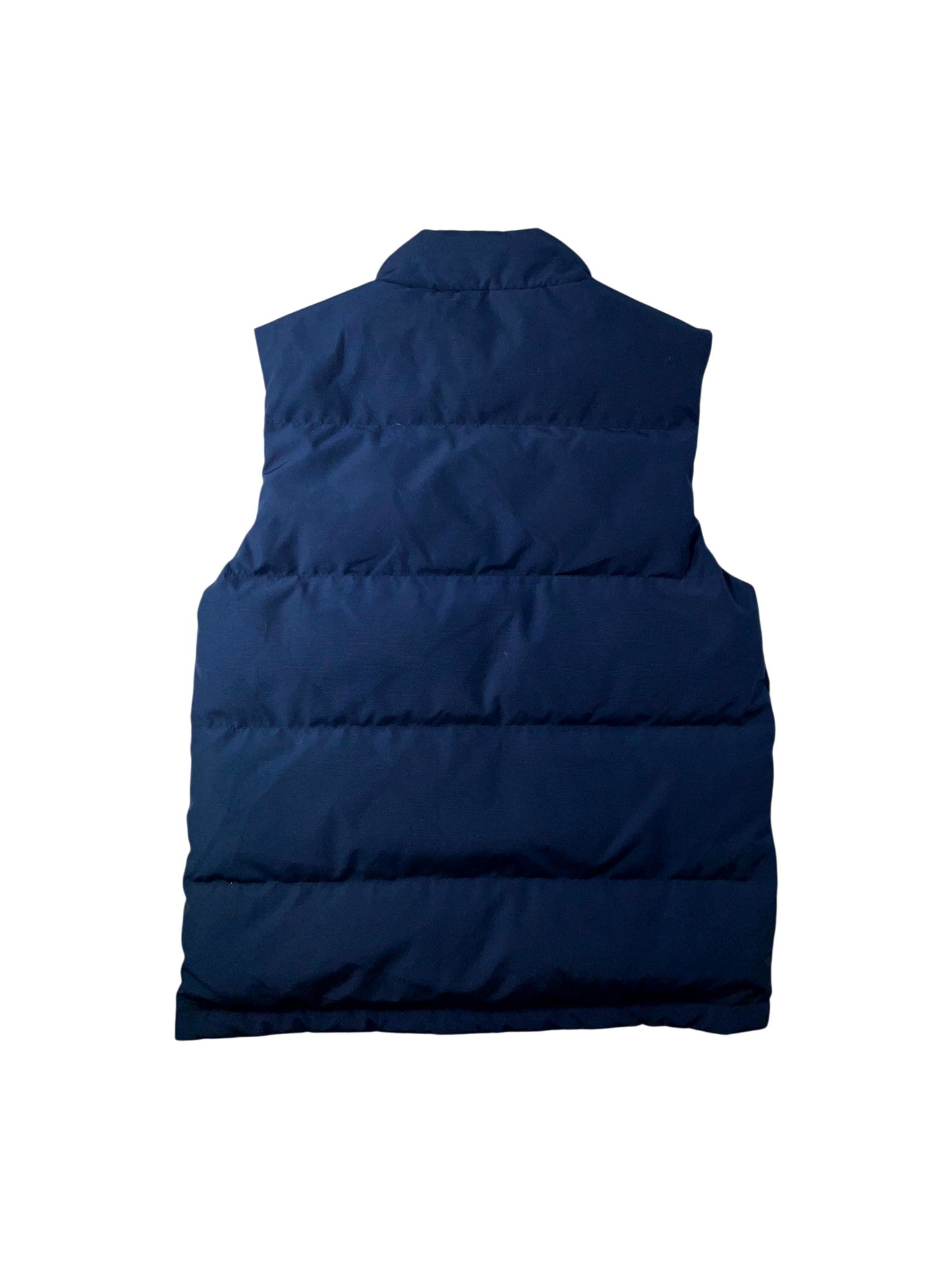 Canada Goose Logo Navy, Red Puffer Vest