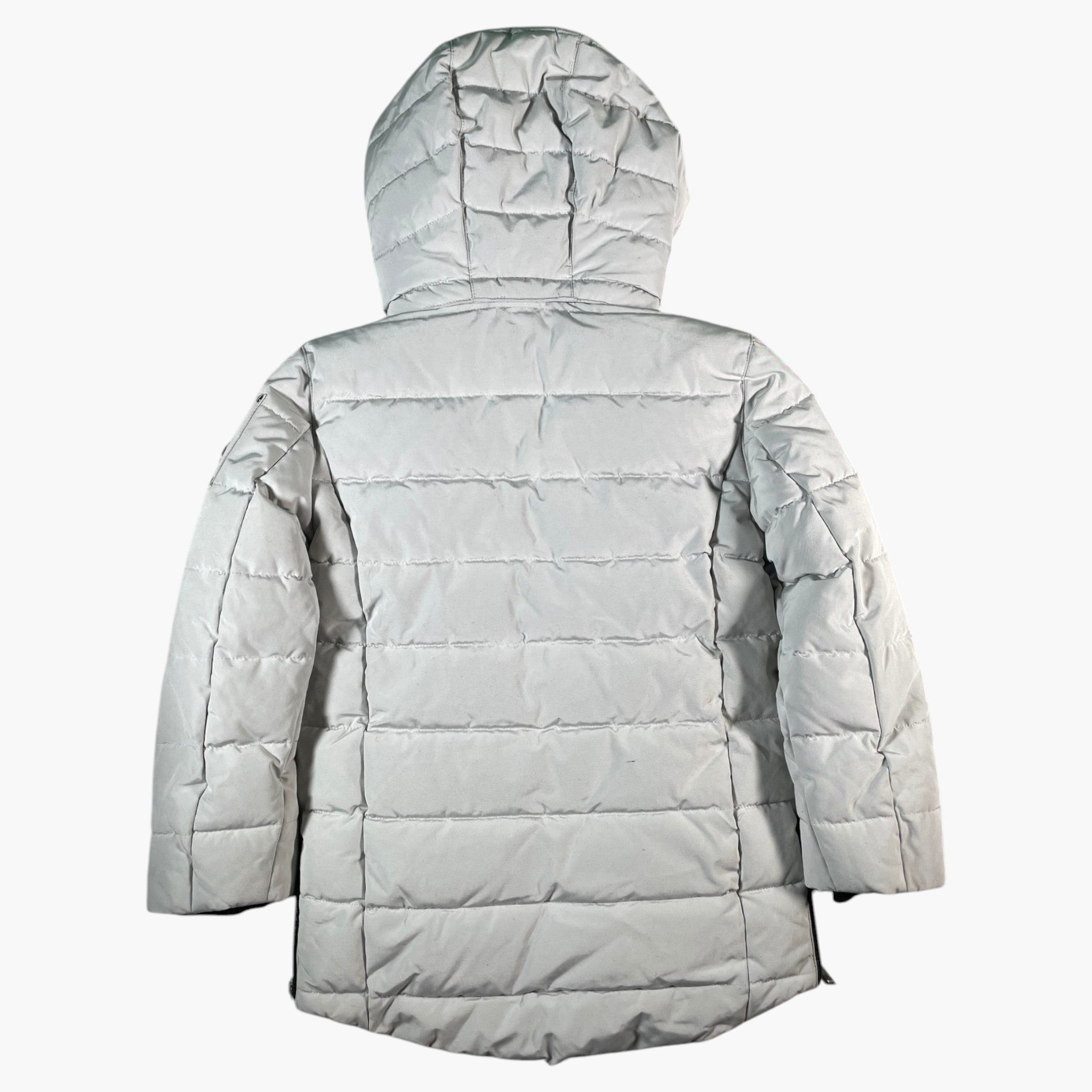 Moose Knuckles Puffer Kids White Jacket