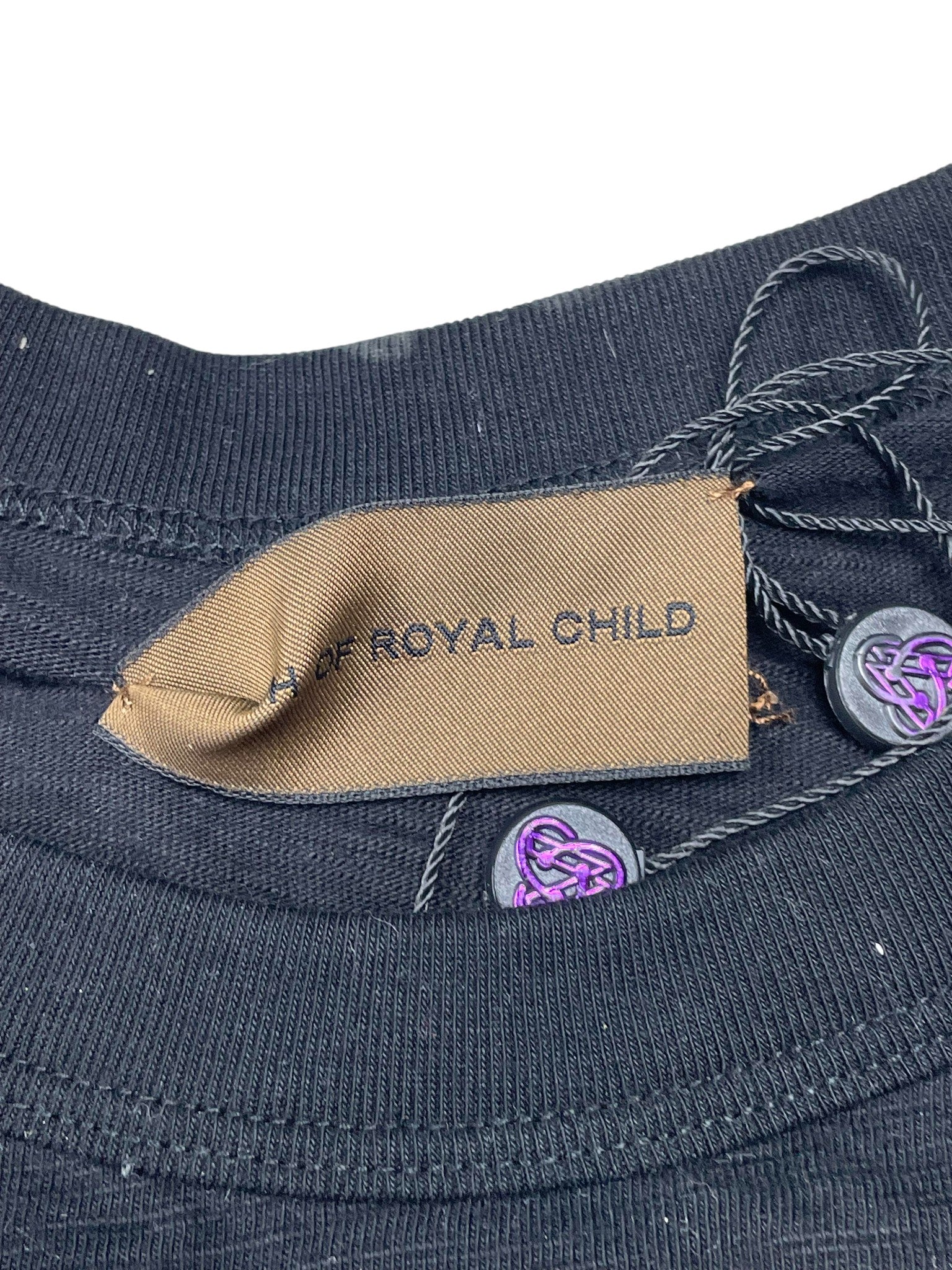 Birth Of A Royal Child Black Peral Tee