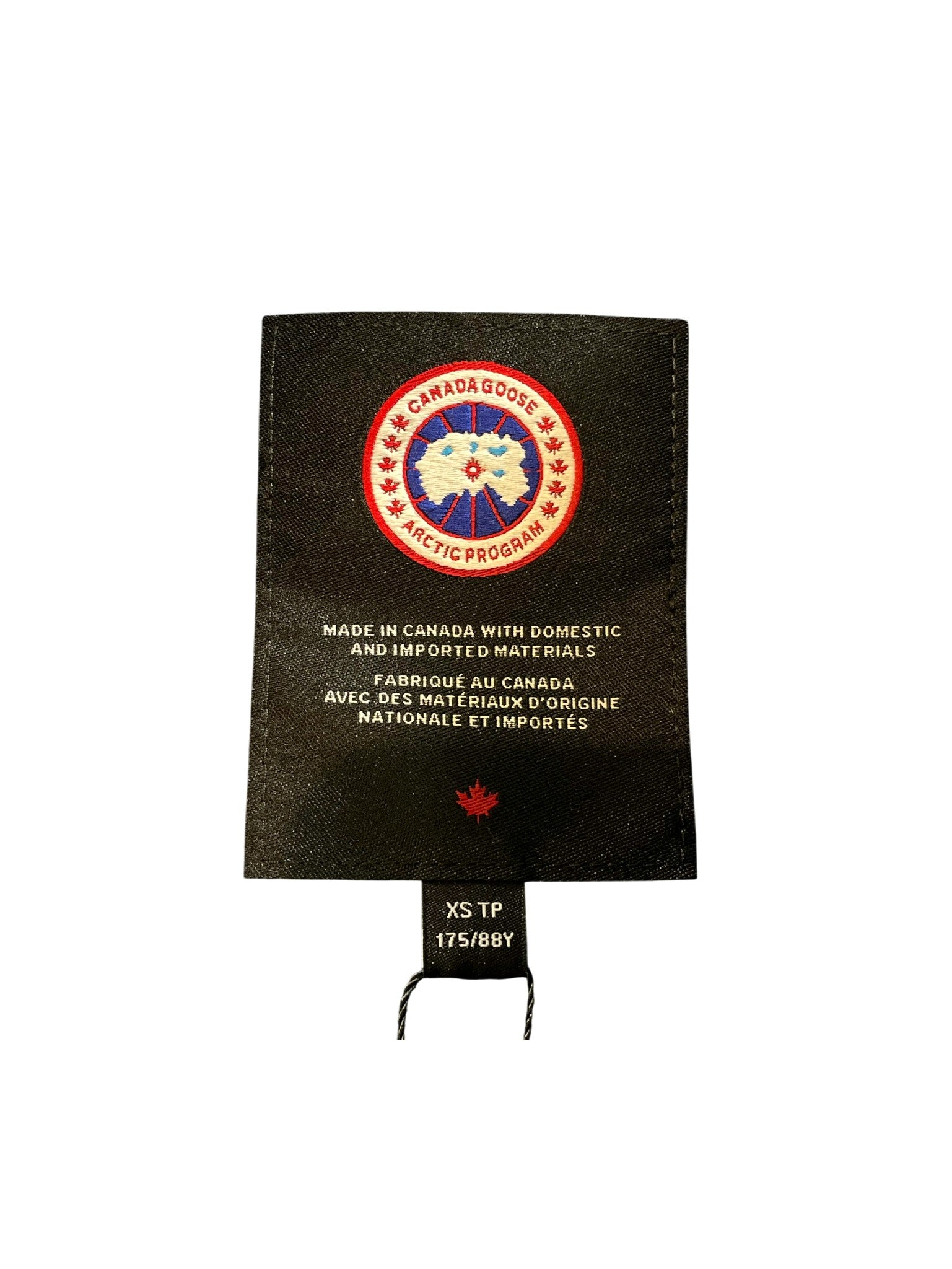 Canada Goose Logo Navy, Red Puffer Vest