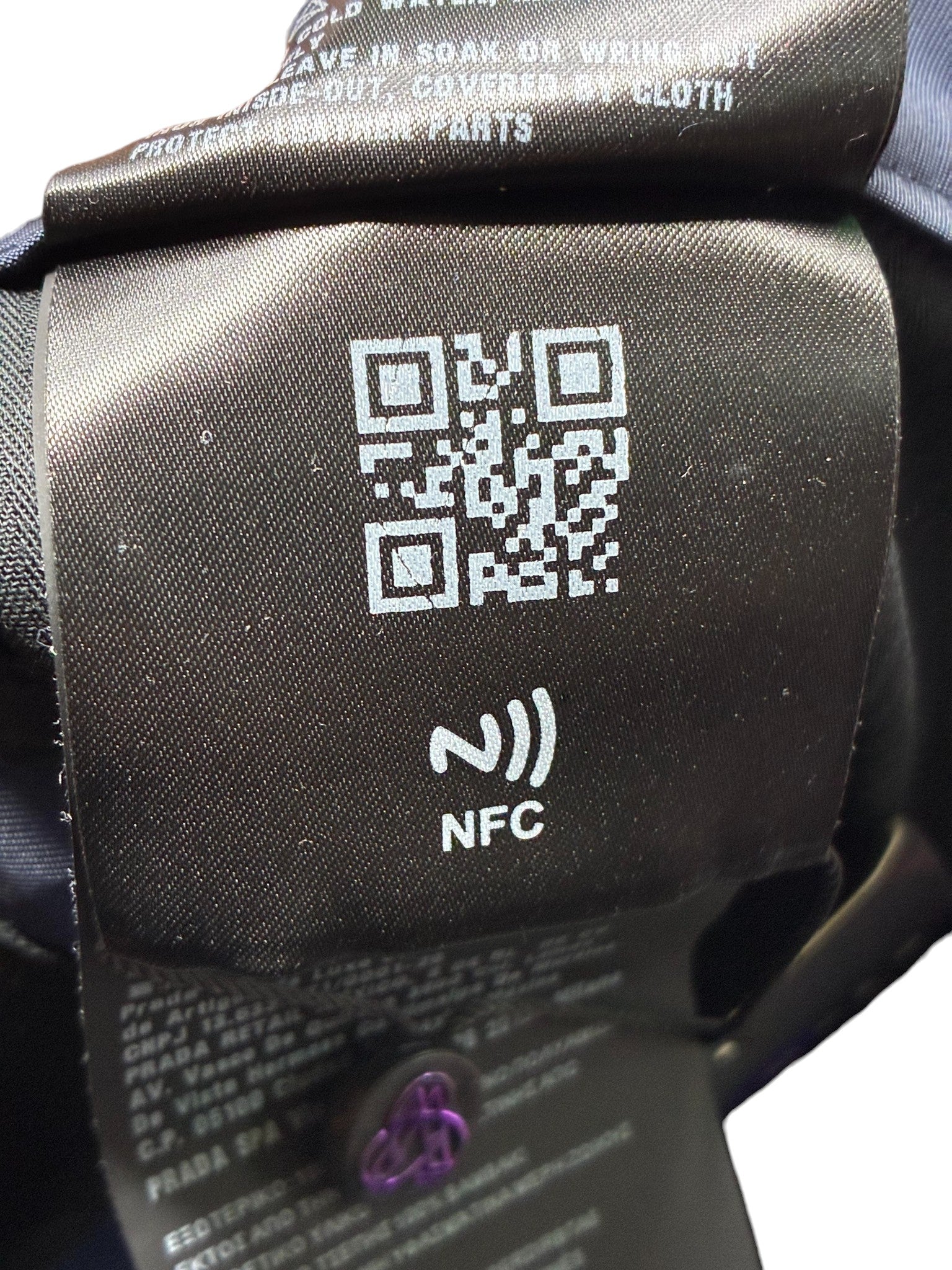 Prada Navy Nylon Shorts