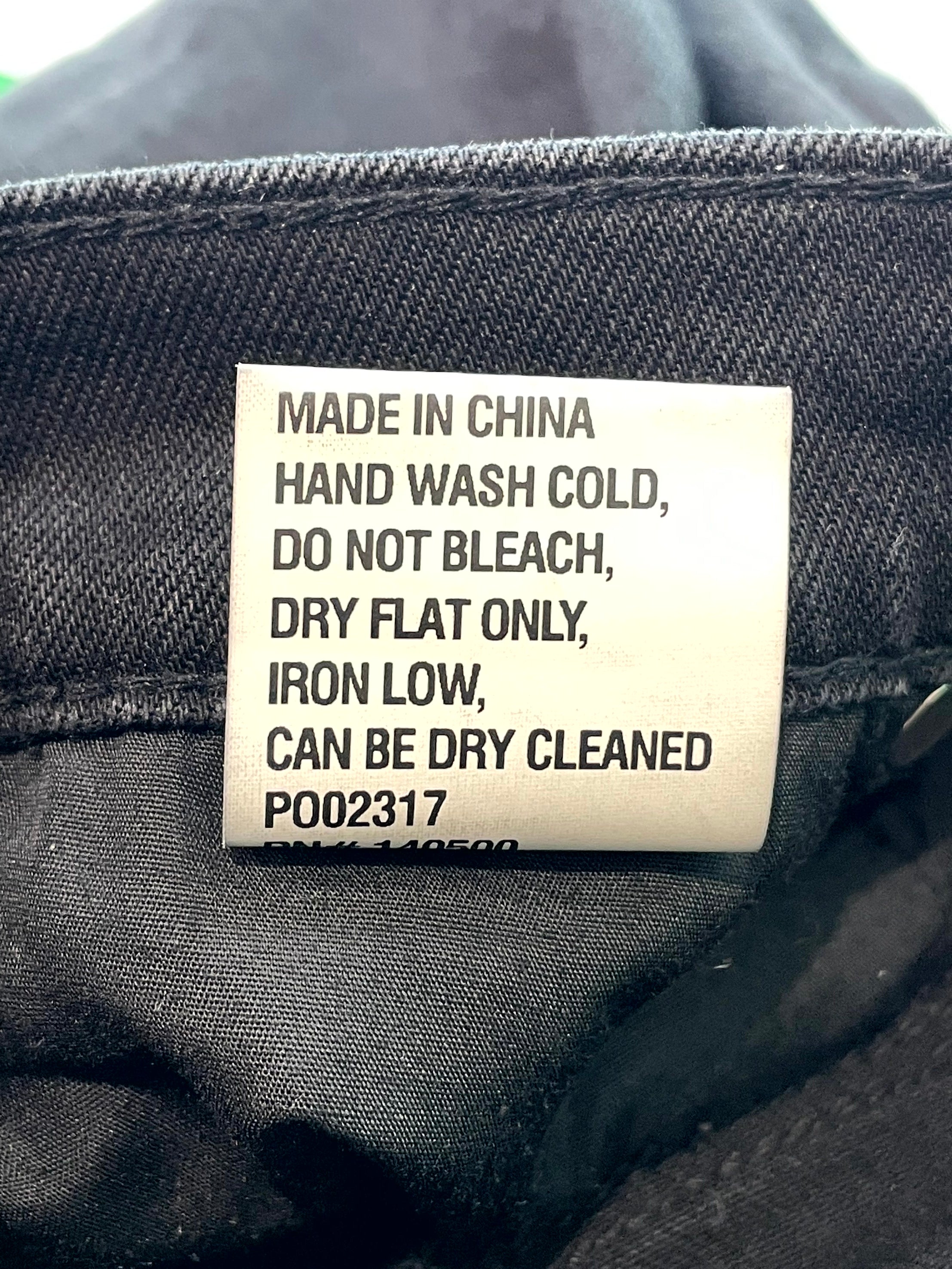 RTA Ripped Black & White Jeans