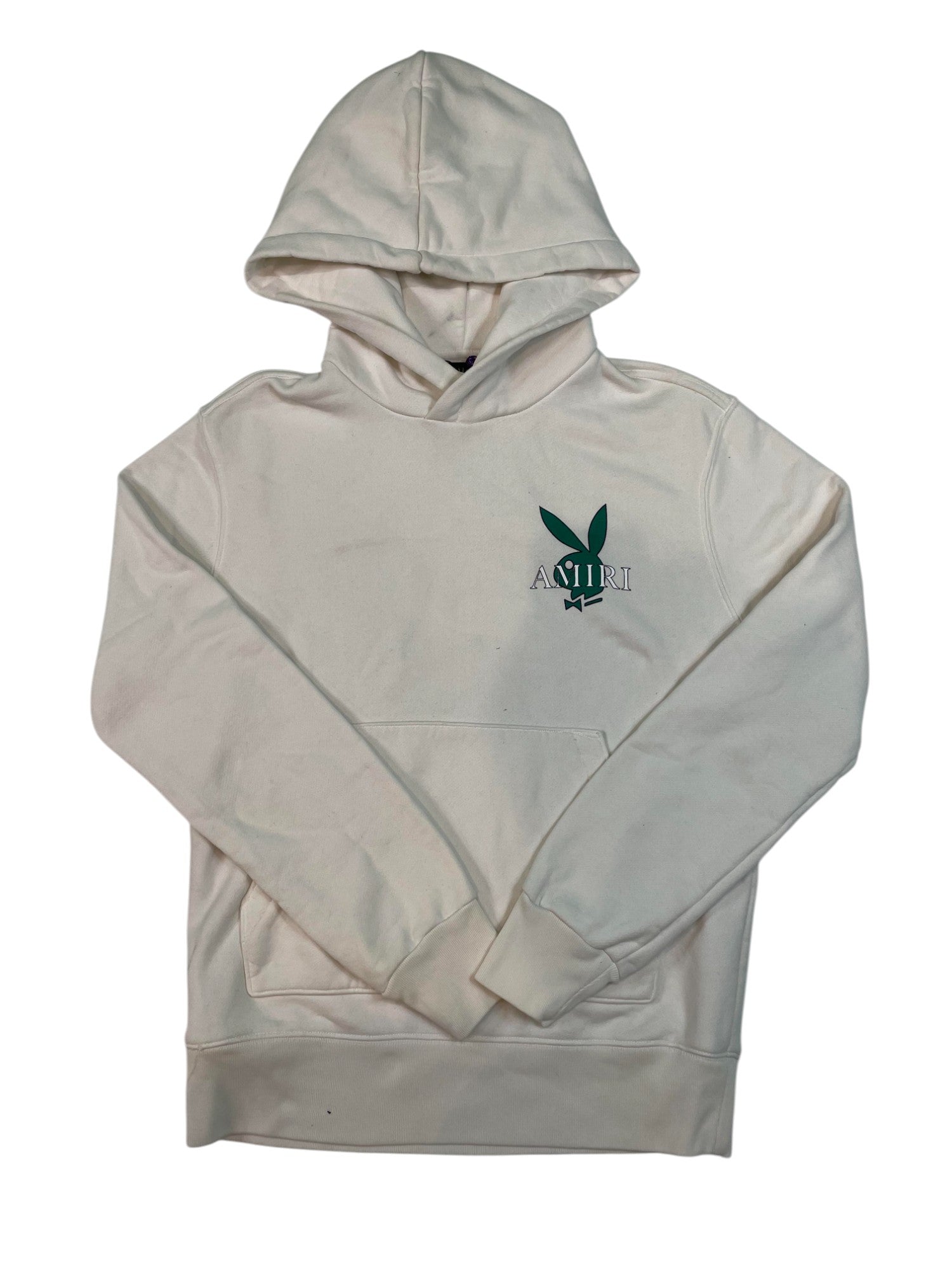 Amiri Playboy White & Green Hoodie