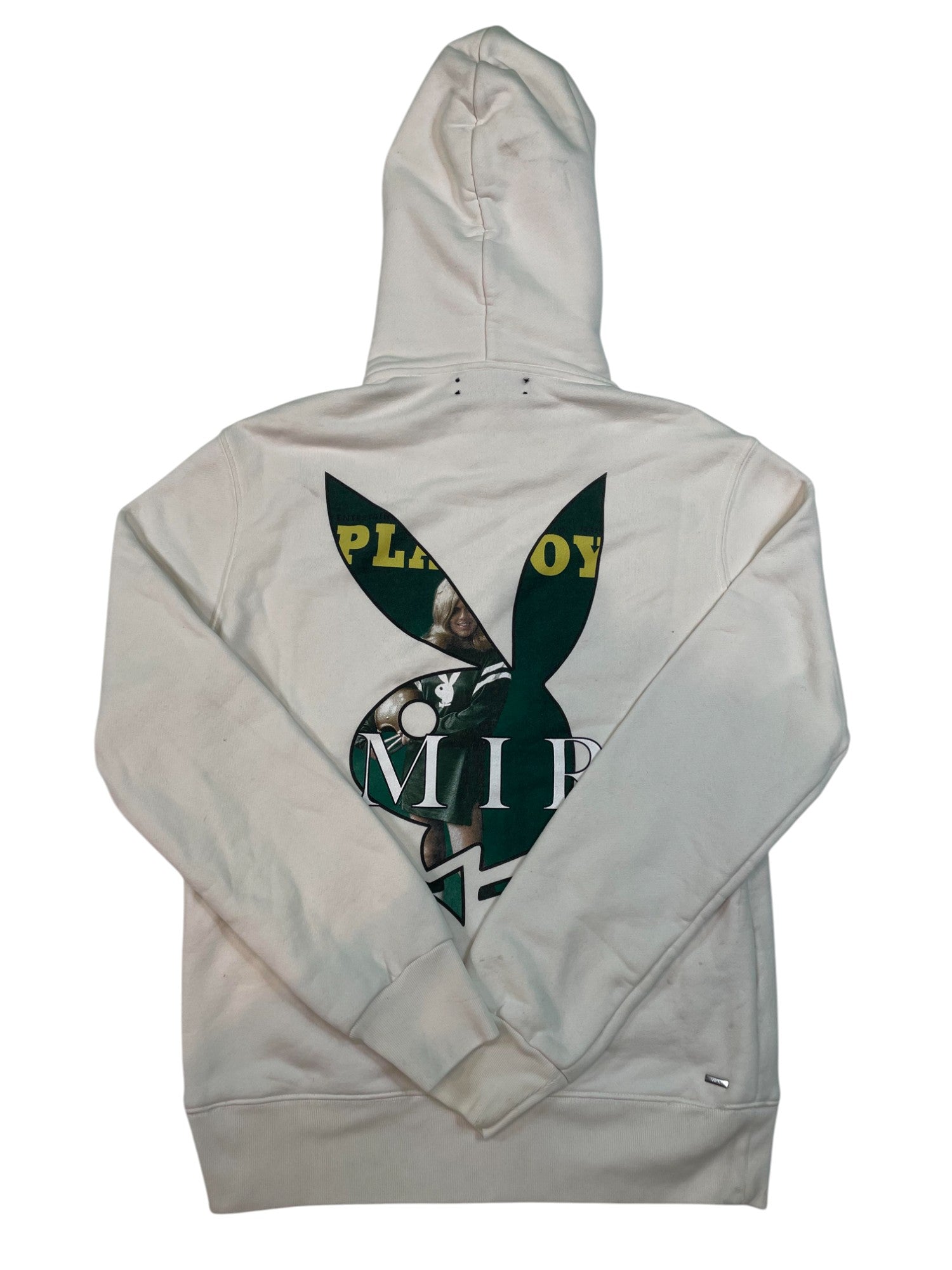 Amiri Playboy White & Green Hoodie