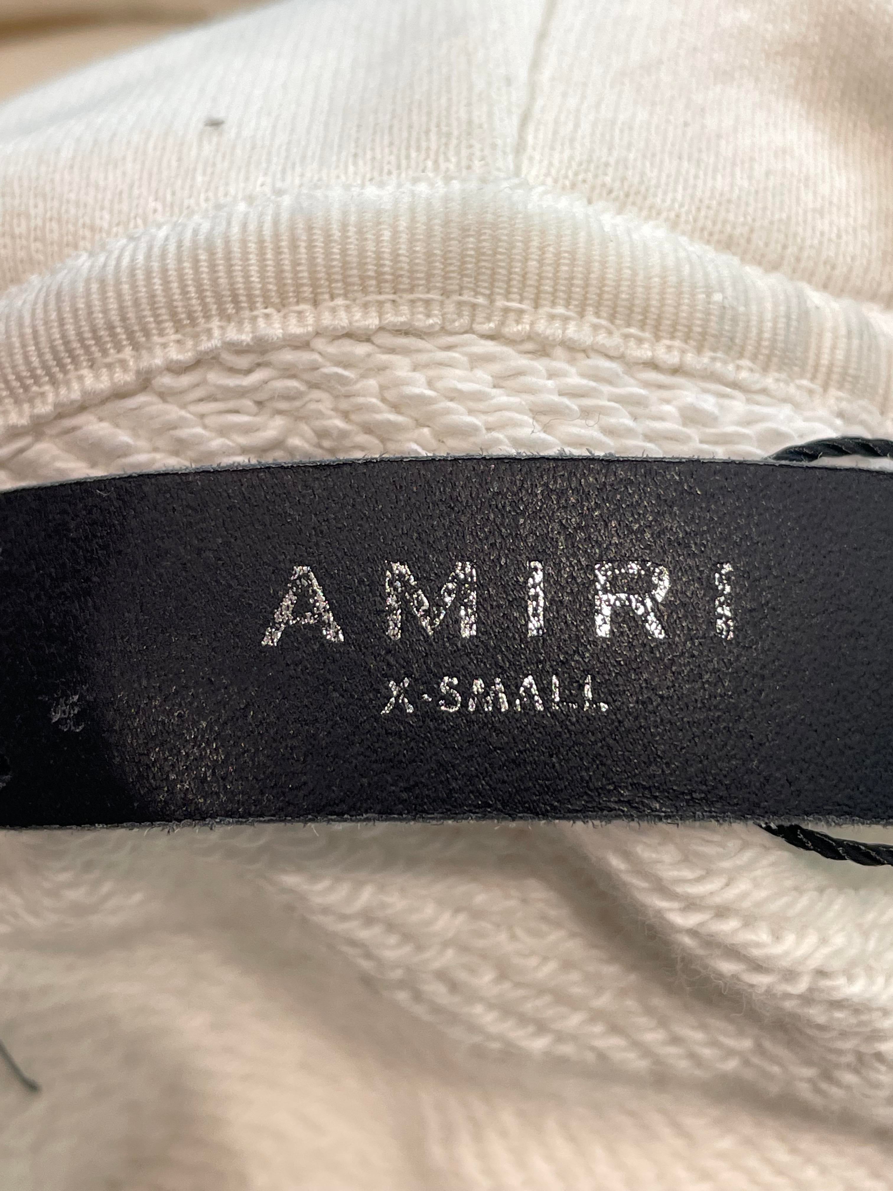 Amiri Playboy White & Green Hoodie