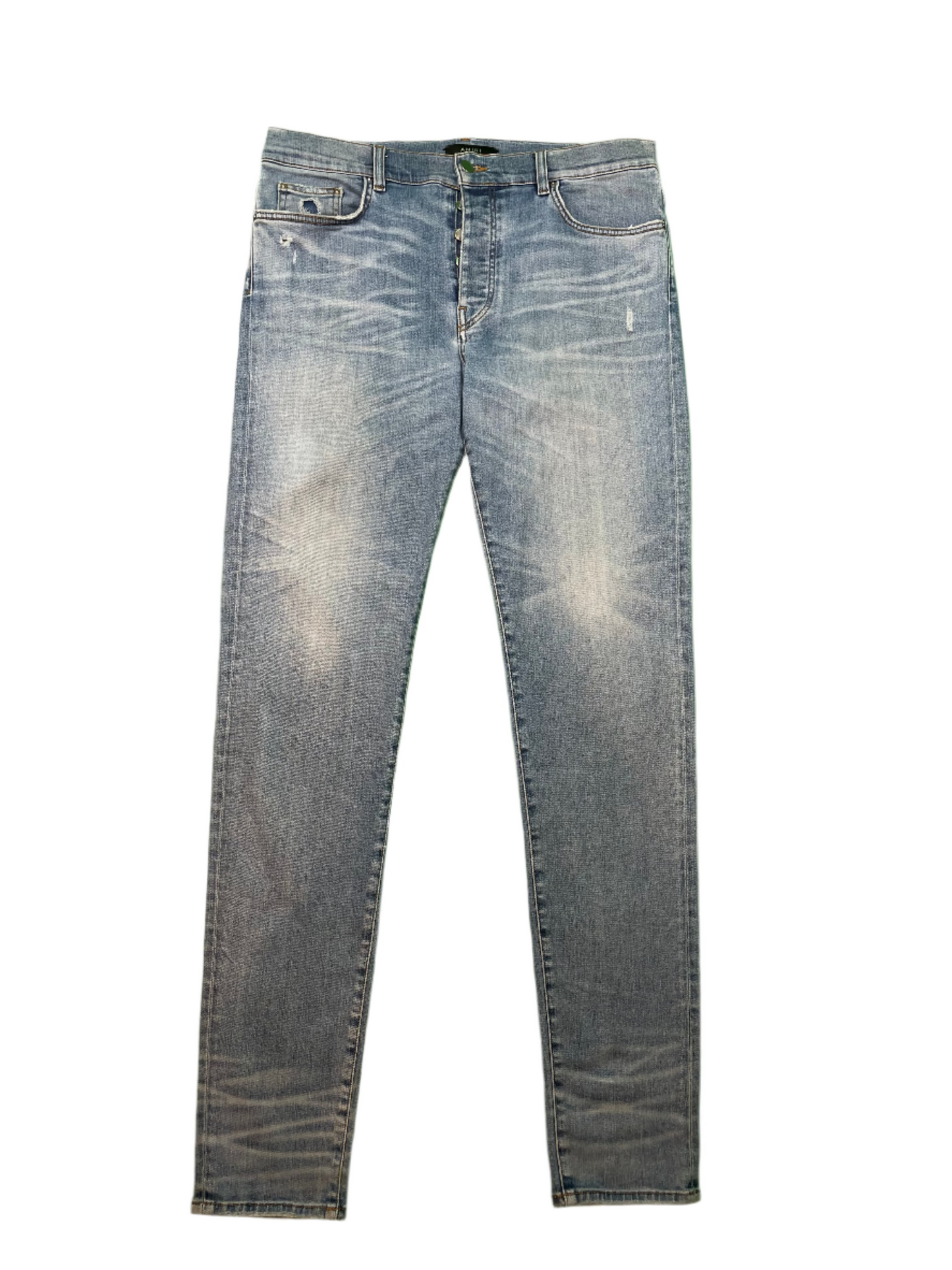Amiri Thrasher Light Wash Blue Jeans