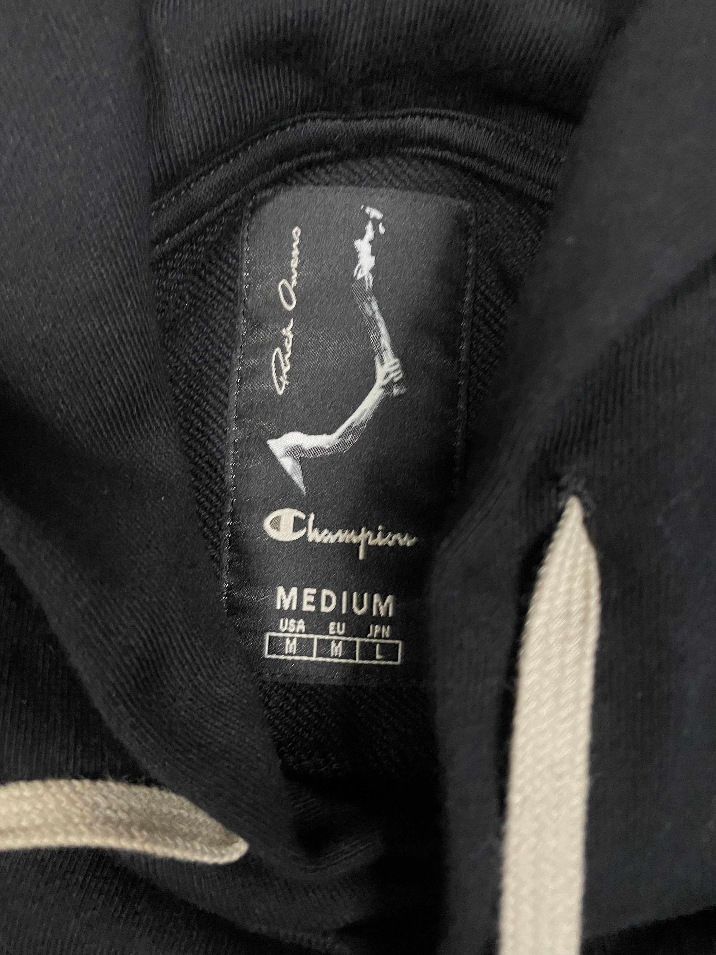 Rick Owens Female Black Hoodie