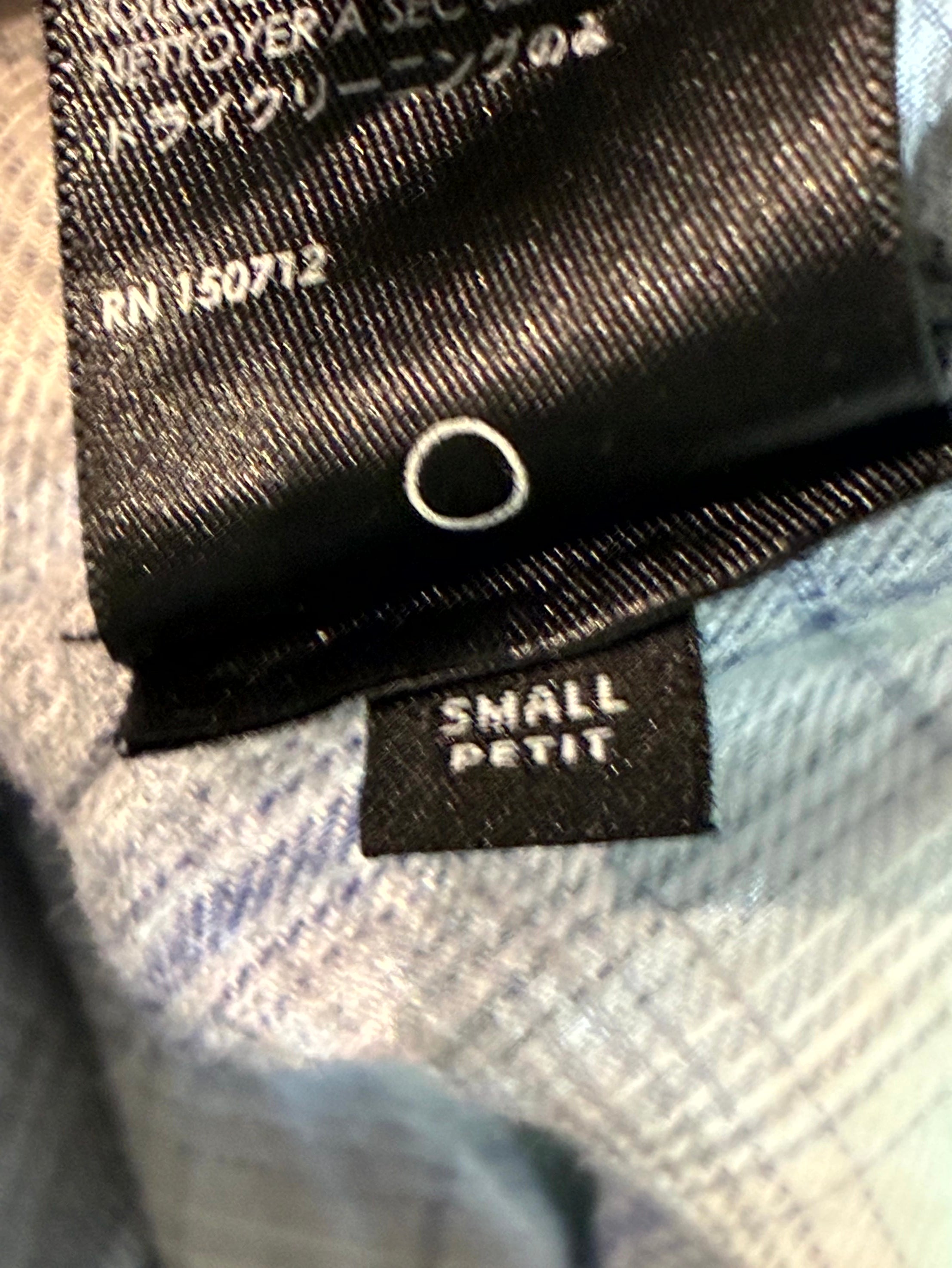 Amiri Logo White & Black Flannel