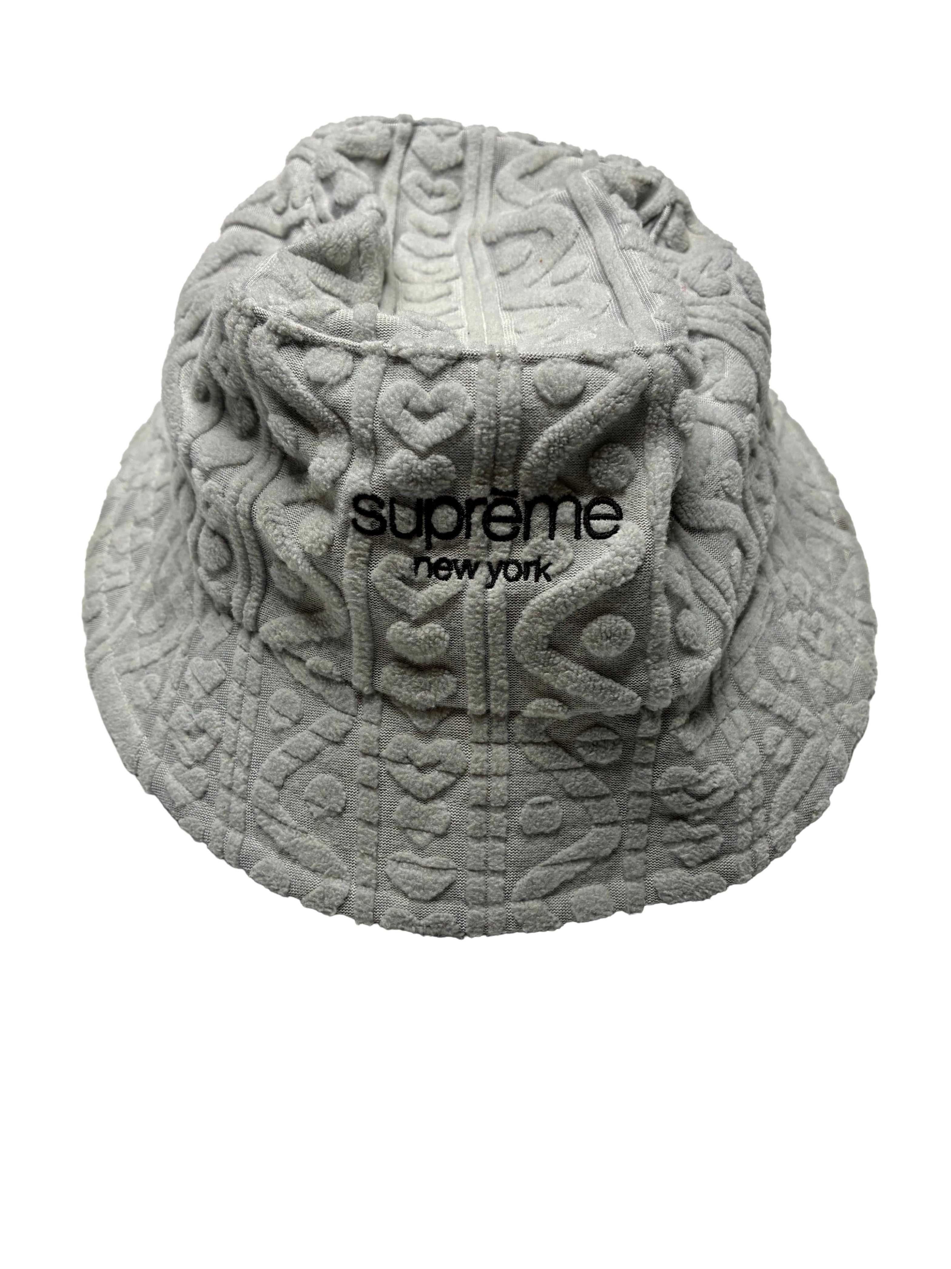 Supreme City Fleece Bucket Grey Hat