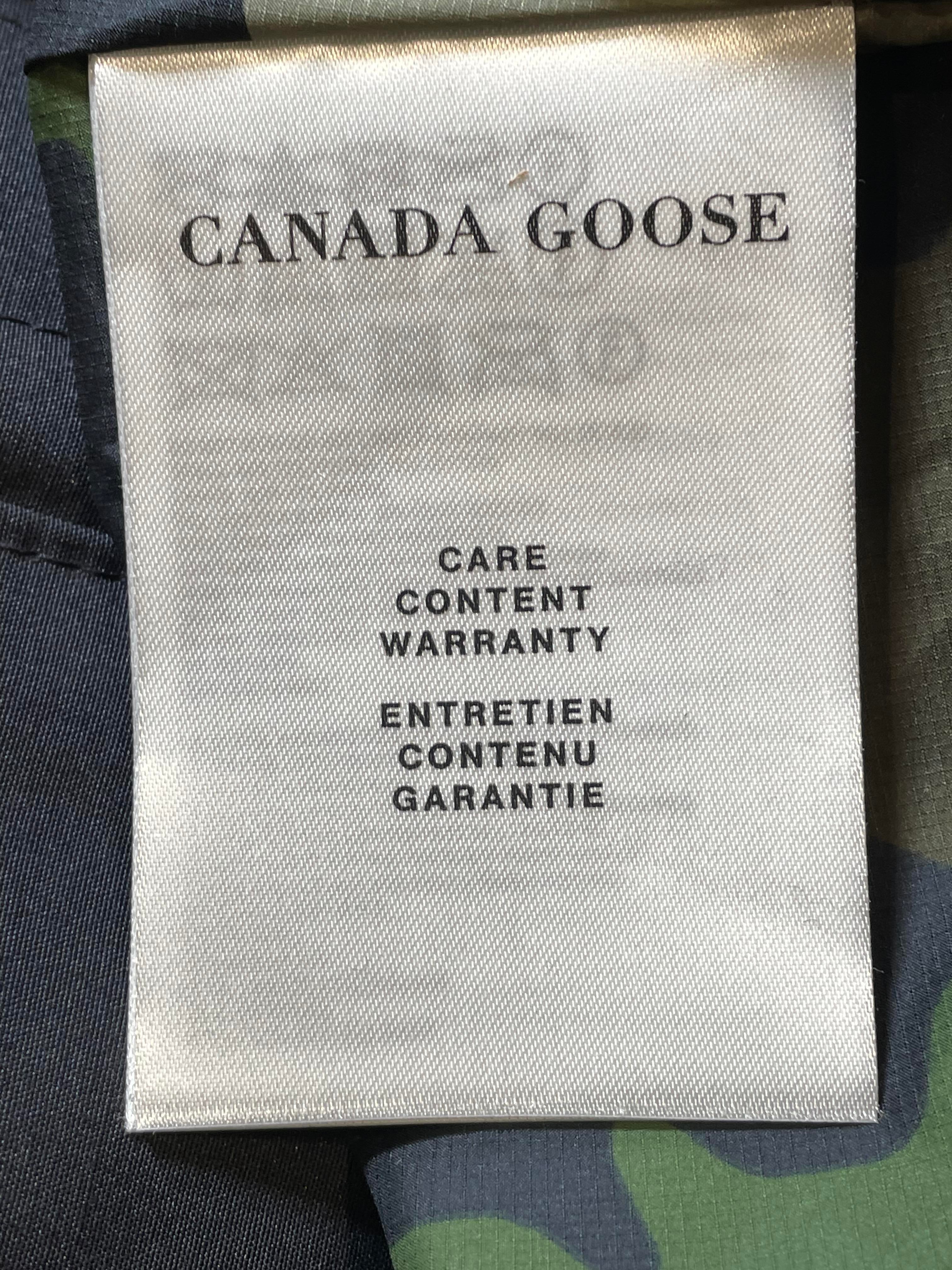 Canada Goose Red & Blue Camo Vest