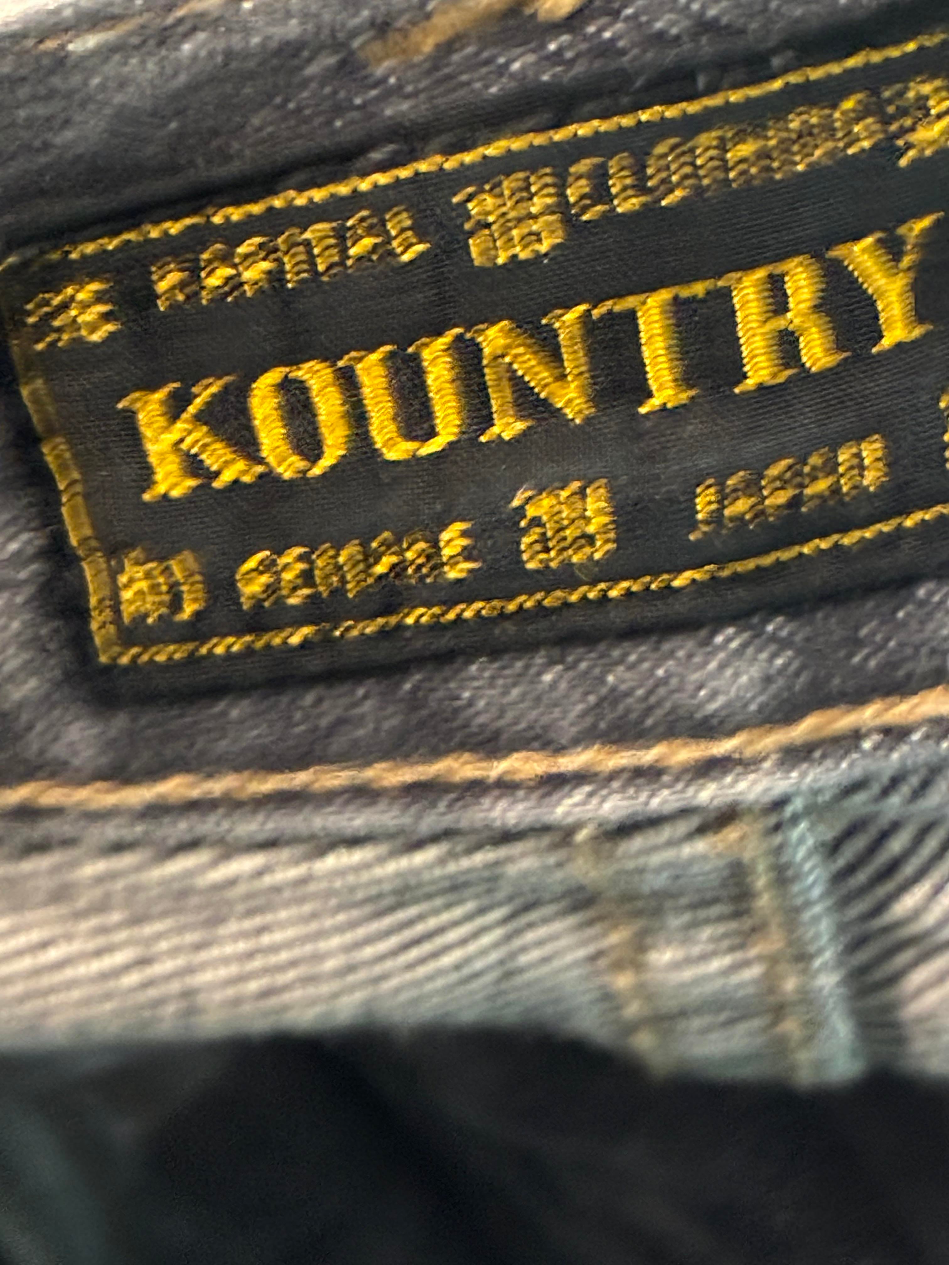 Kapital 'Bone' Grey Jorts Shorts