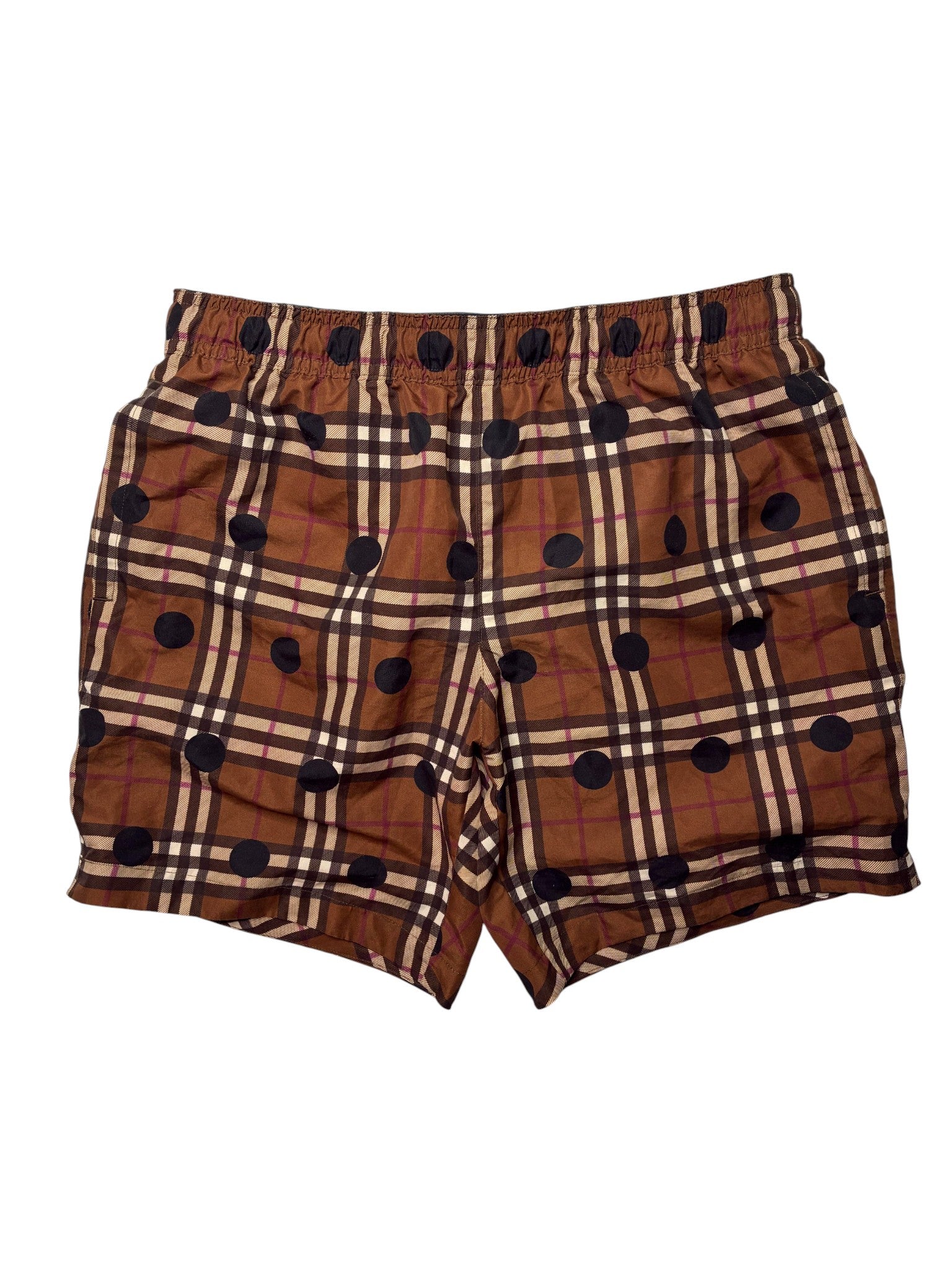 Burberry 'Monogram Polka Dot' Brown Shorts