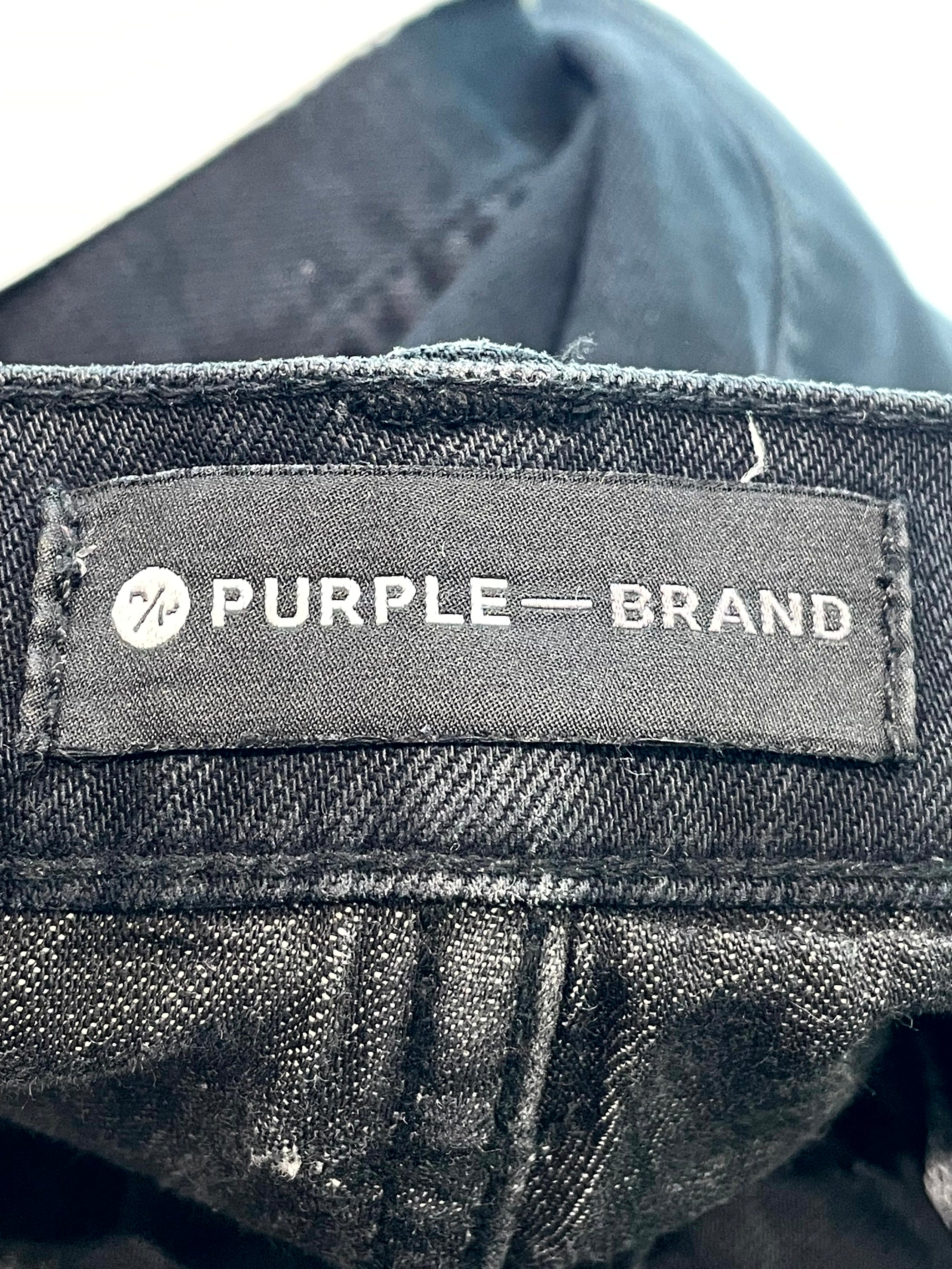Purple Brand Black Jeans
