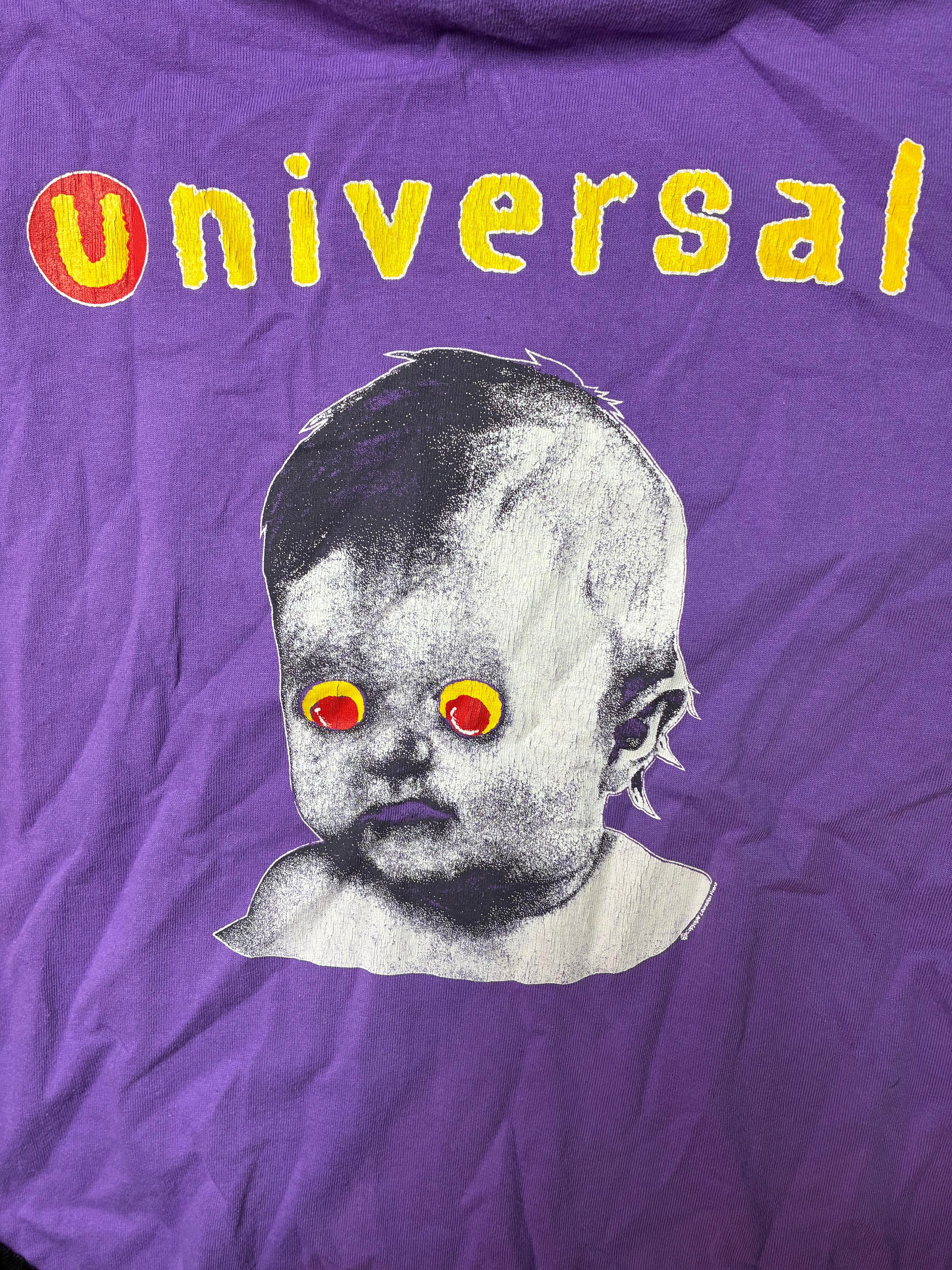 Saint Michael 'Universal ' Purple & Yellow Tee