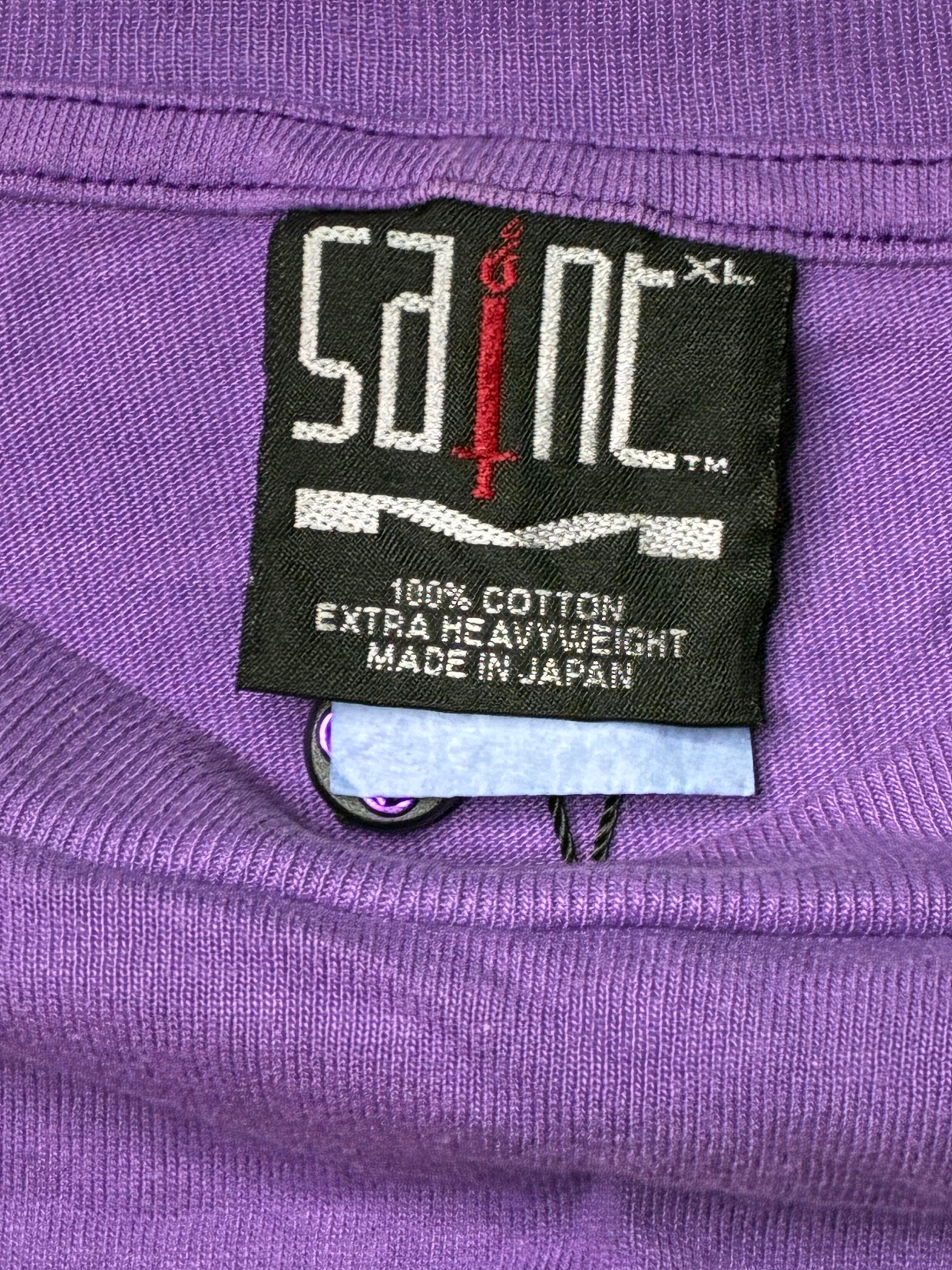 Saint Michael 'Universal ' Purple & Yellow Tee