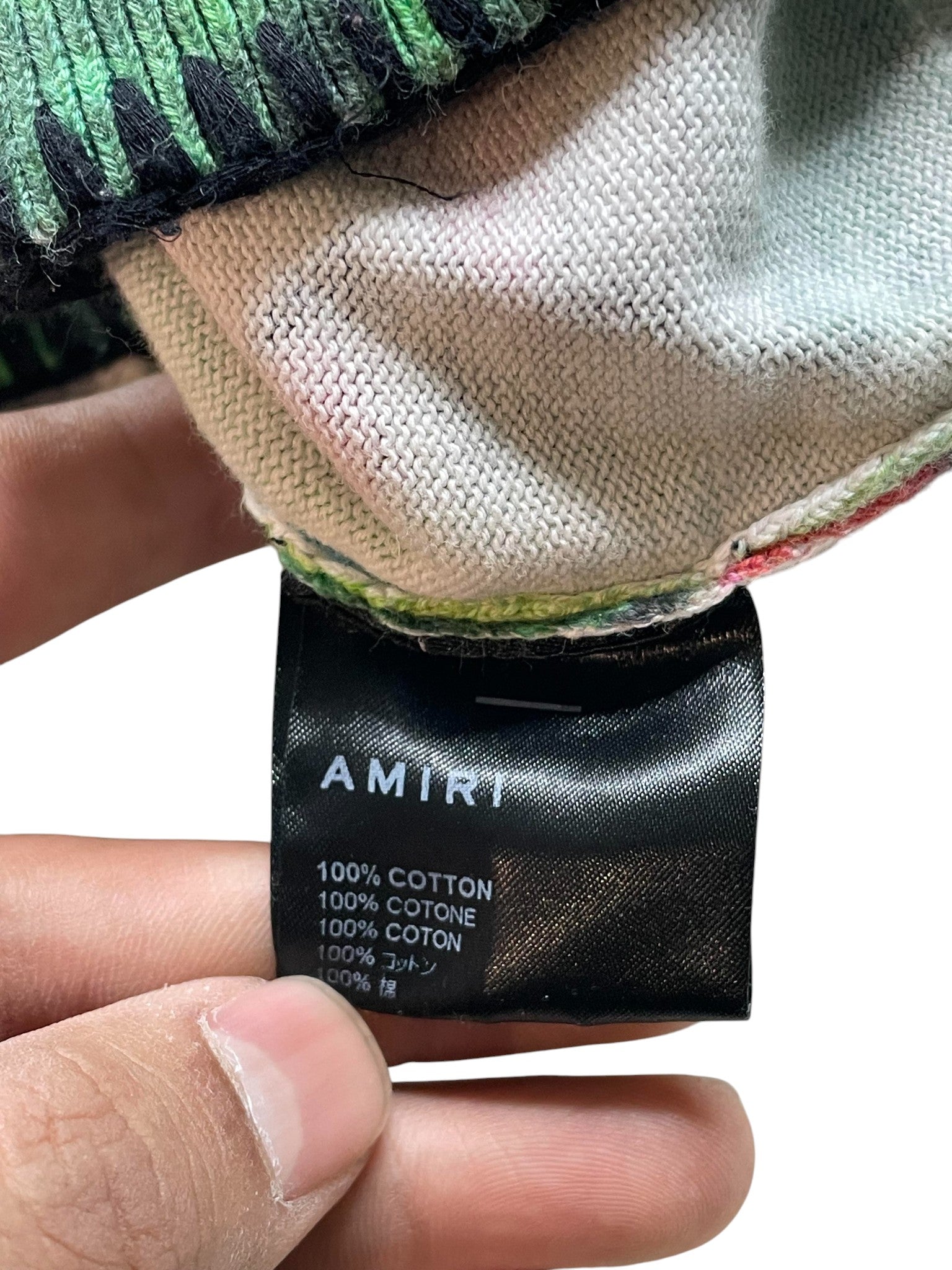 Amiri St Barths Baby Blue Hoodie