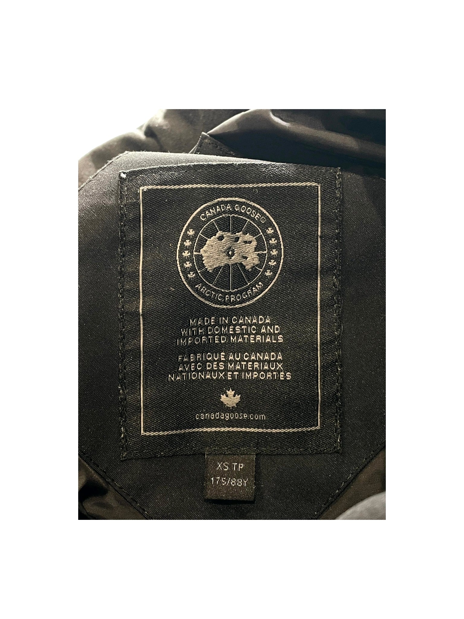 Canada Goose Tonal Black Puffer Vest
