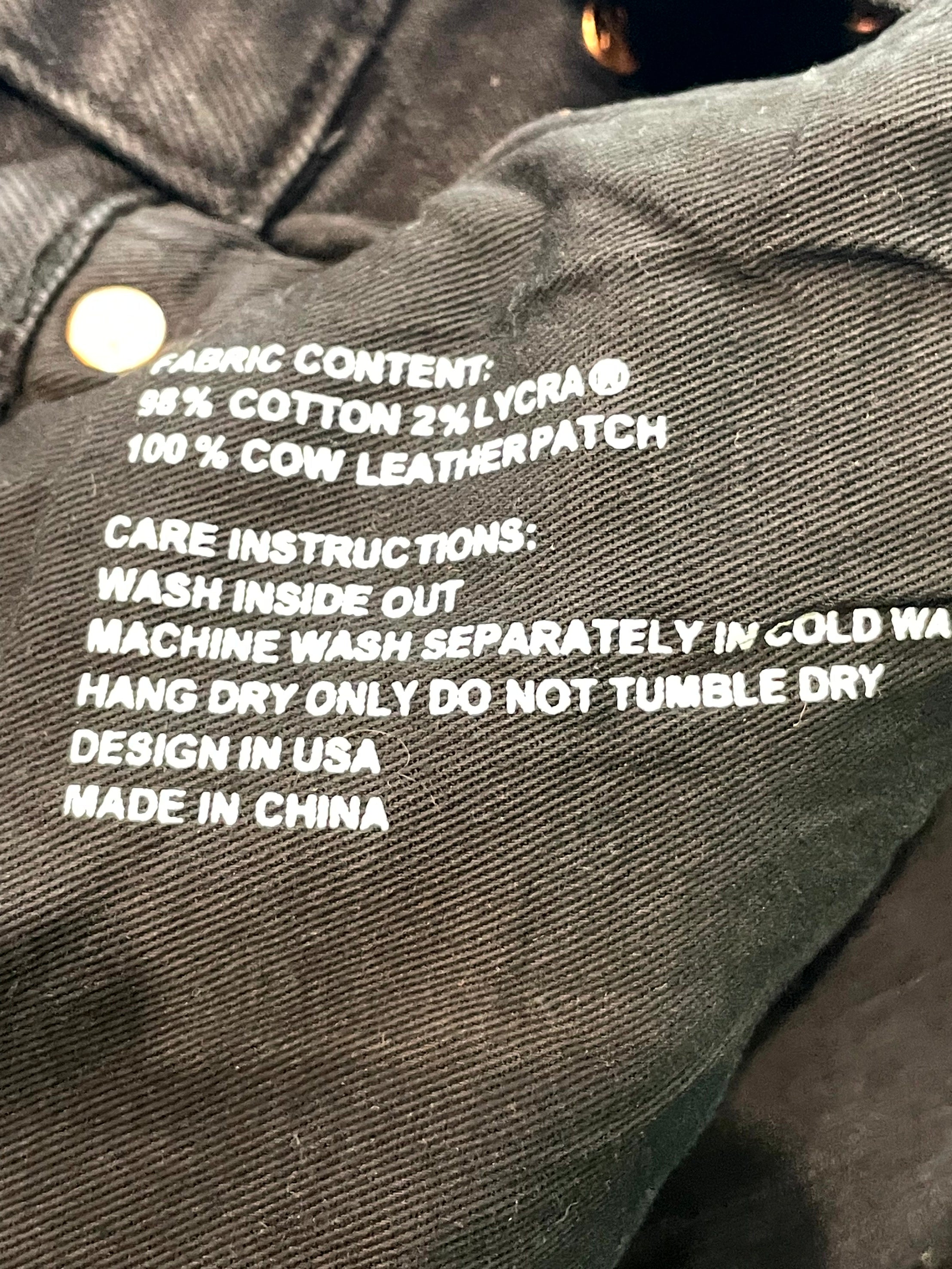 Purple Brand Black Jeans