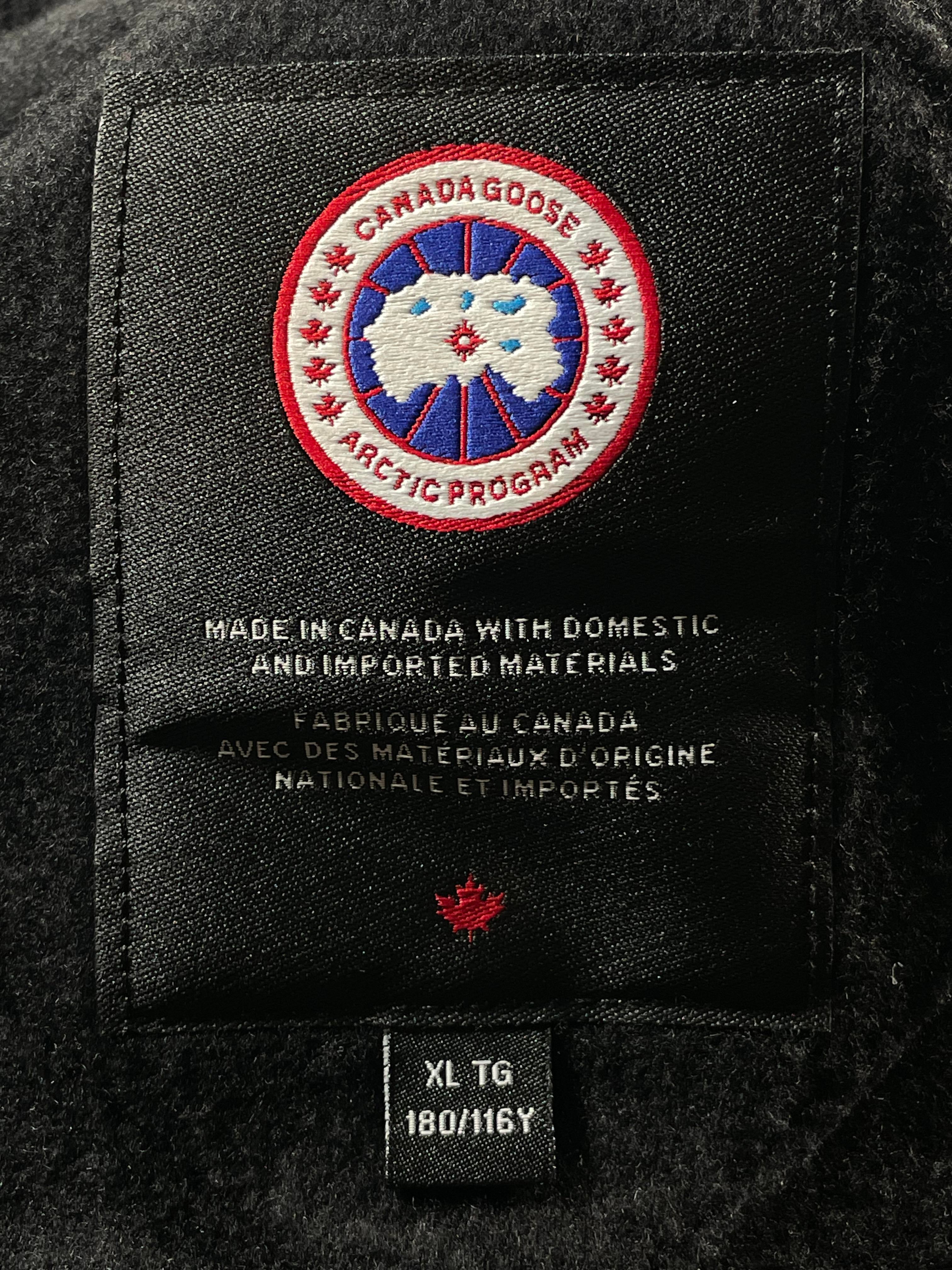 Canada Goose Lawson Black Fleece Jacket