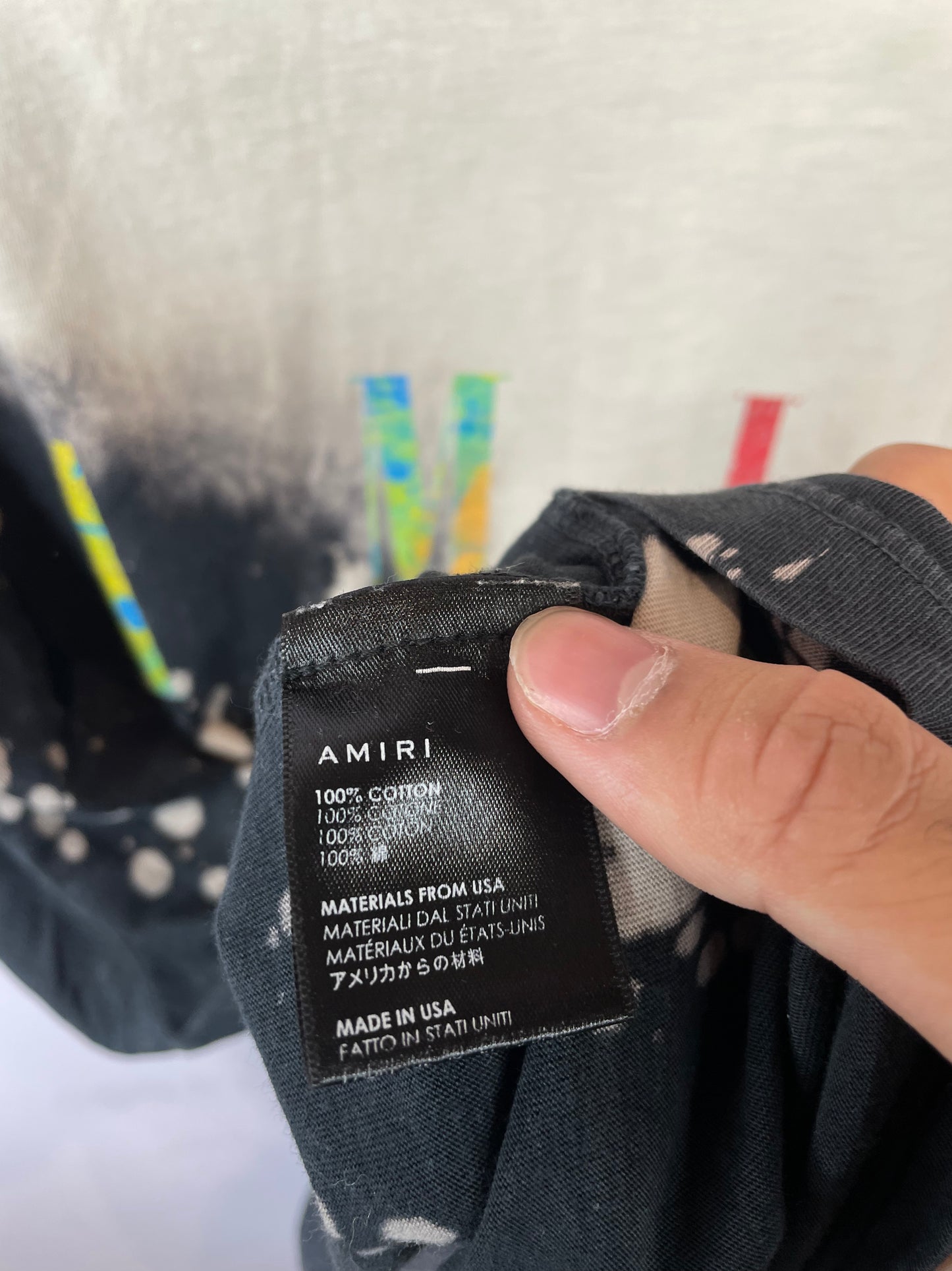 Amiri Jimmy Hendricks Tee Used Medium