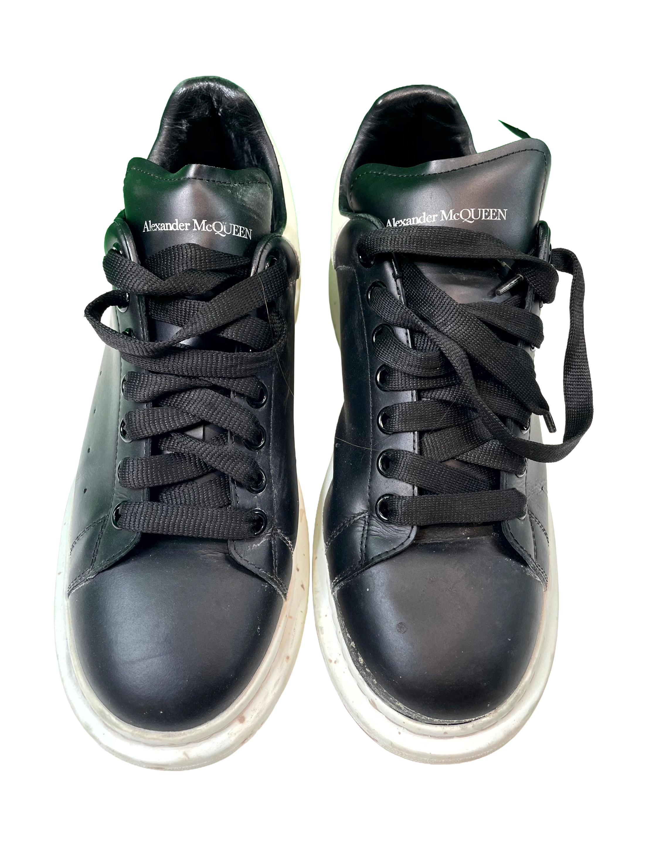 McQueen Oversized Black & White Sneakers