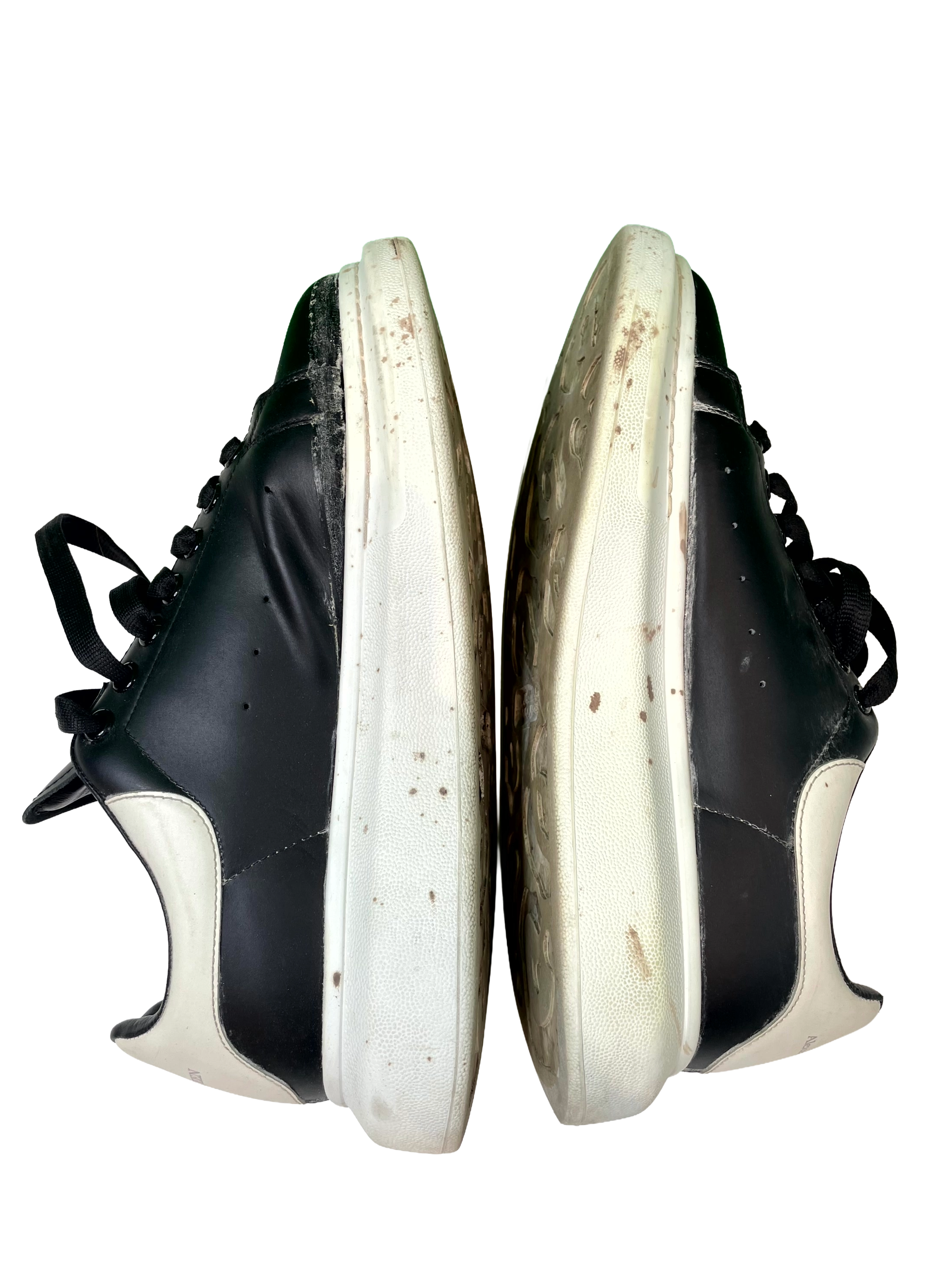McQueen Oversized Black & White Sneakers