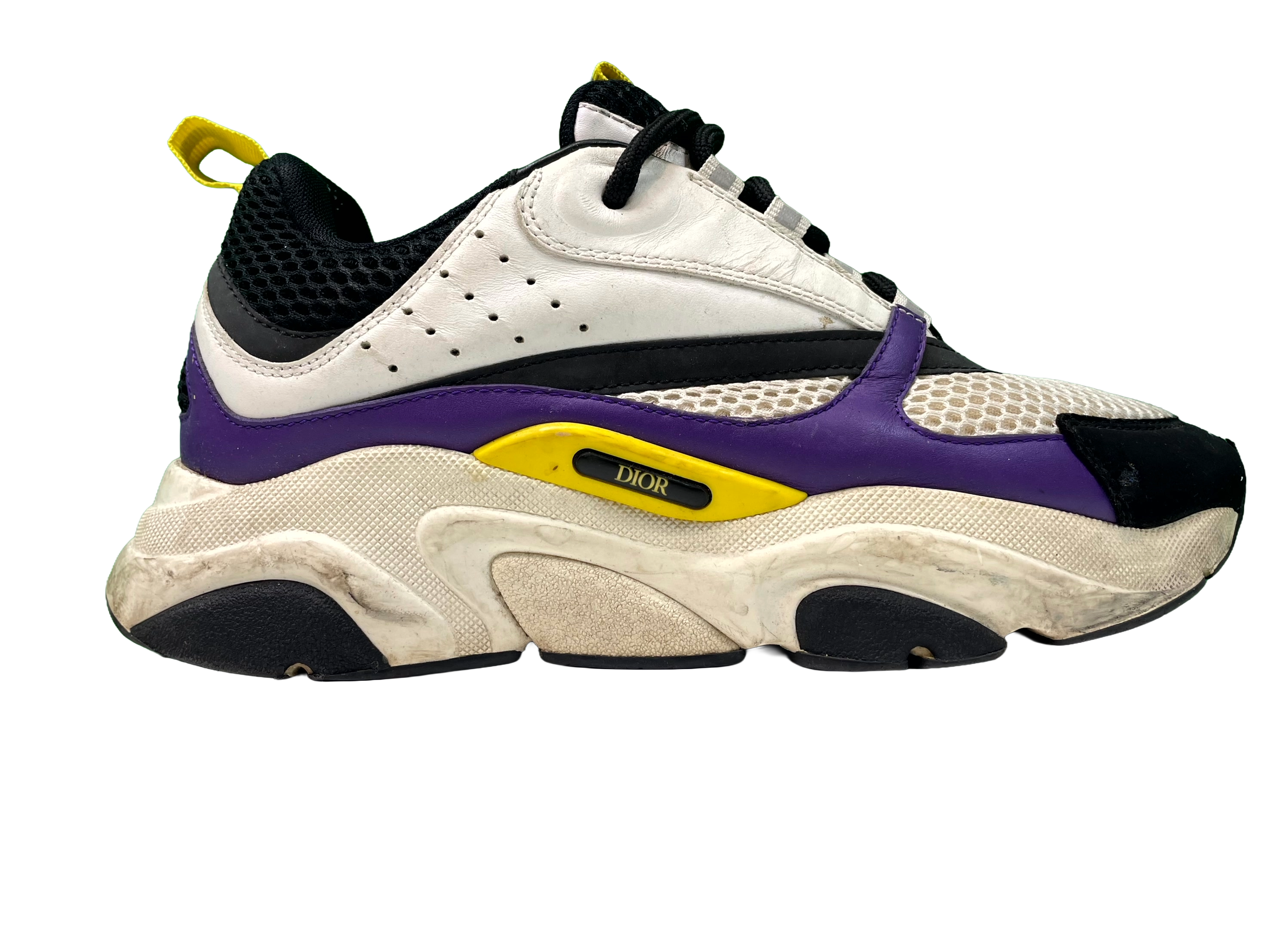 Dior B22 Purple & Yellow Sneakers