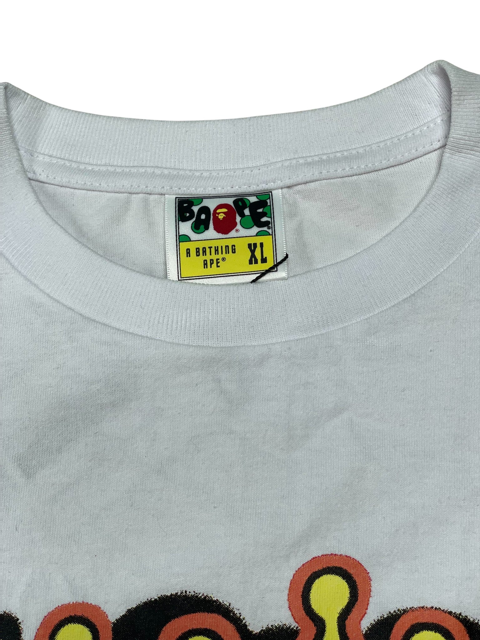 BAPE 'Crowned WGM' White Tee