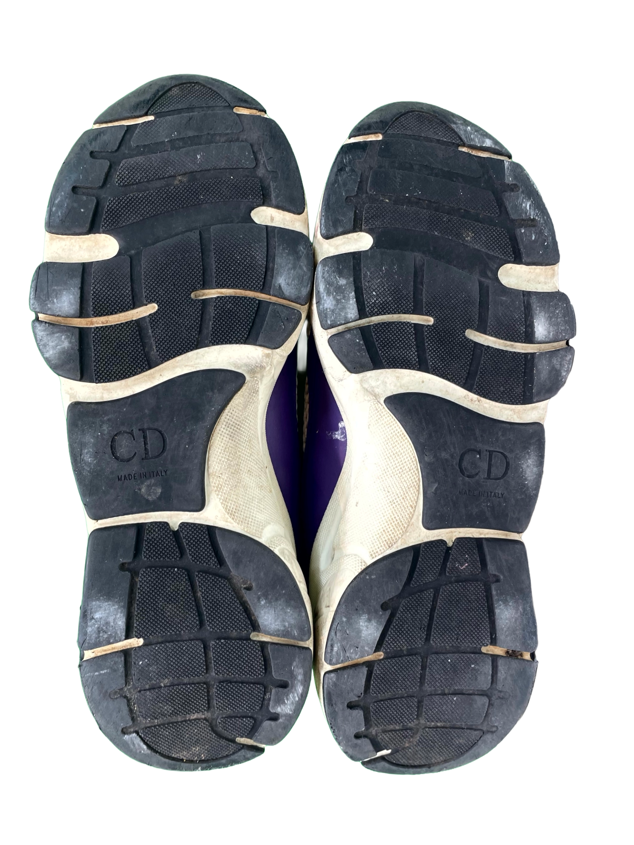 Dior B22 Purple & Yellow Sneakers