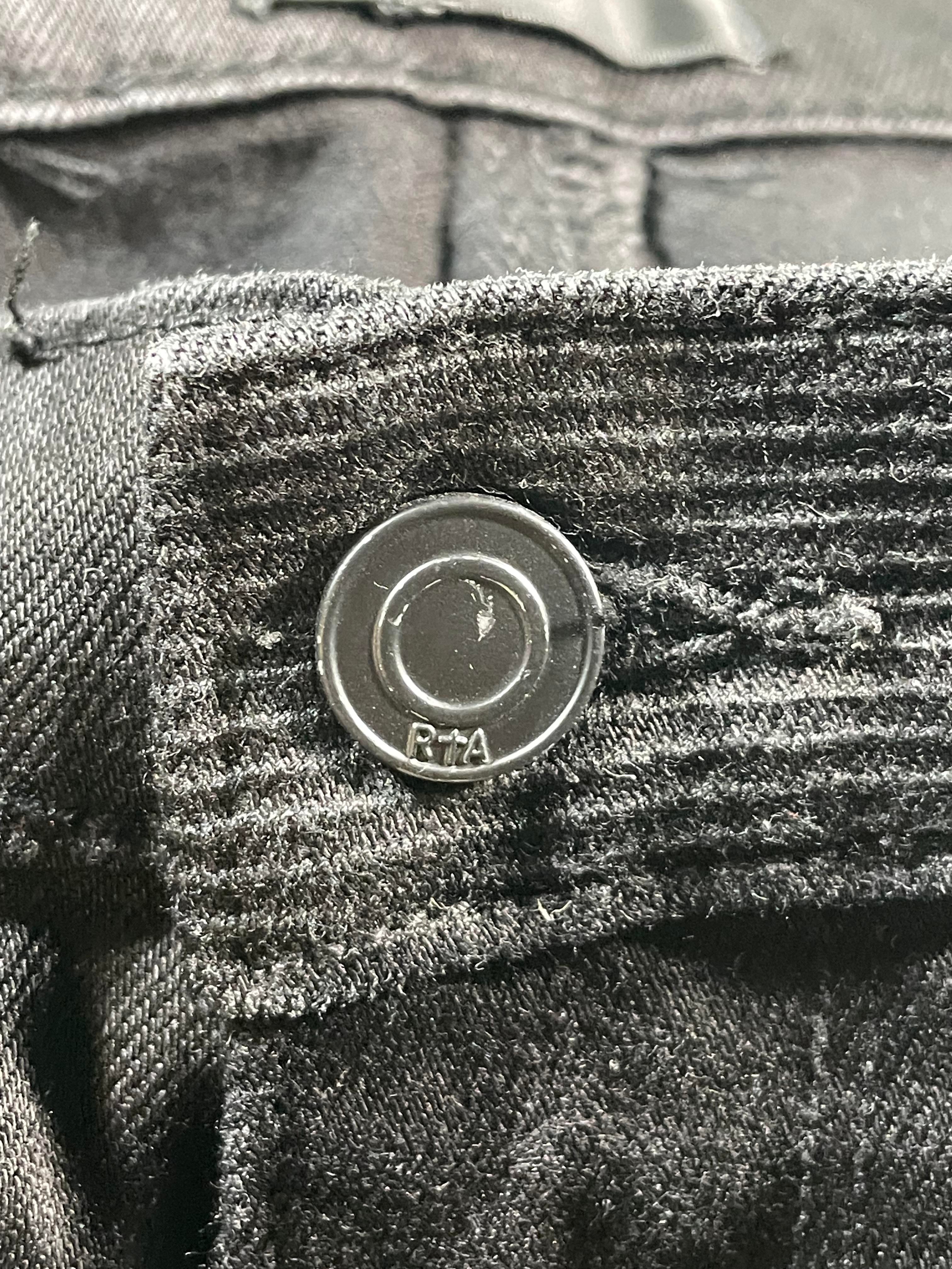 RTA RIP Black Jeans