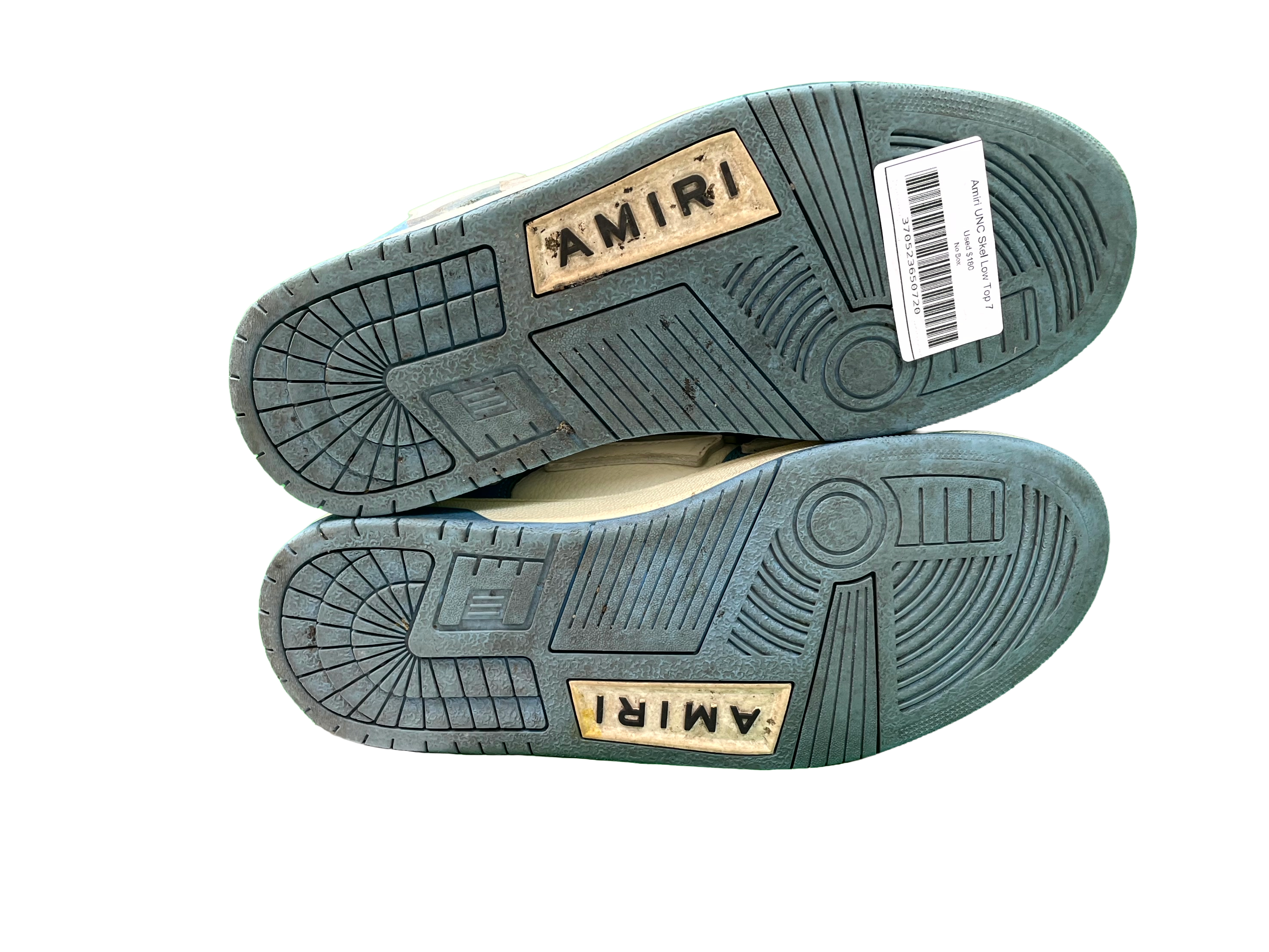 Amiri UNC Skel Low Top Sneakers