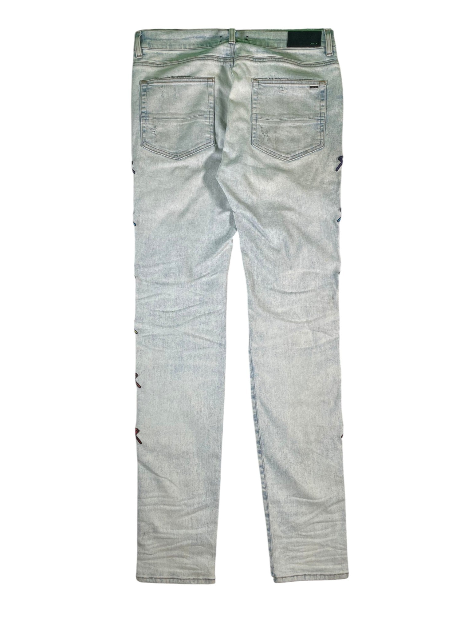 Amiri Grateful Dead Dance Stone Wash Jeans