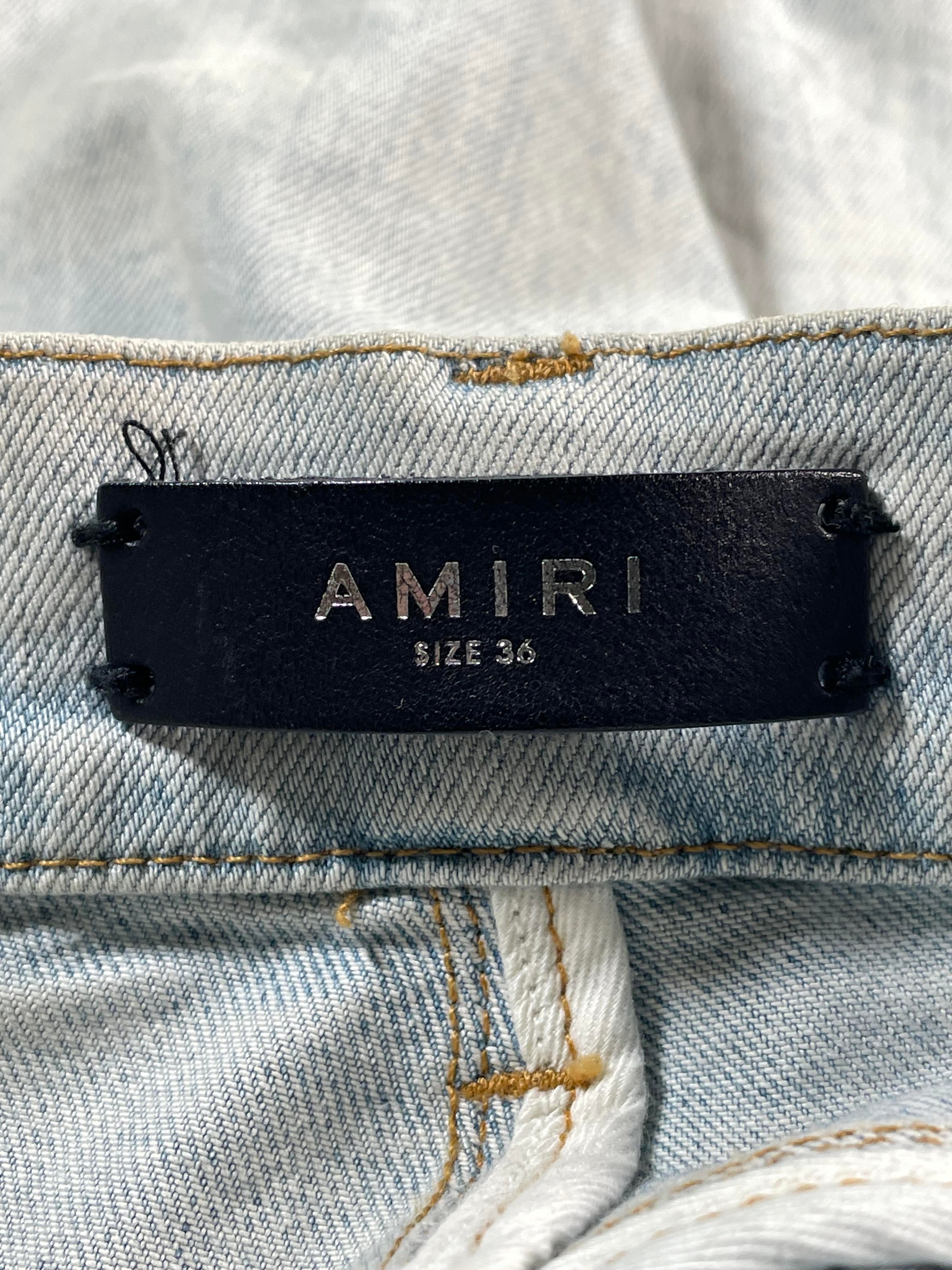 Amiri Grateful Dead Dance Stone Wash Jeans